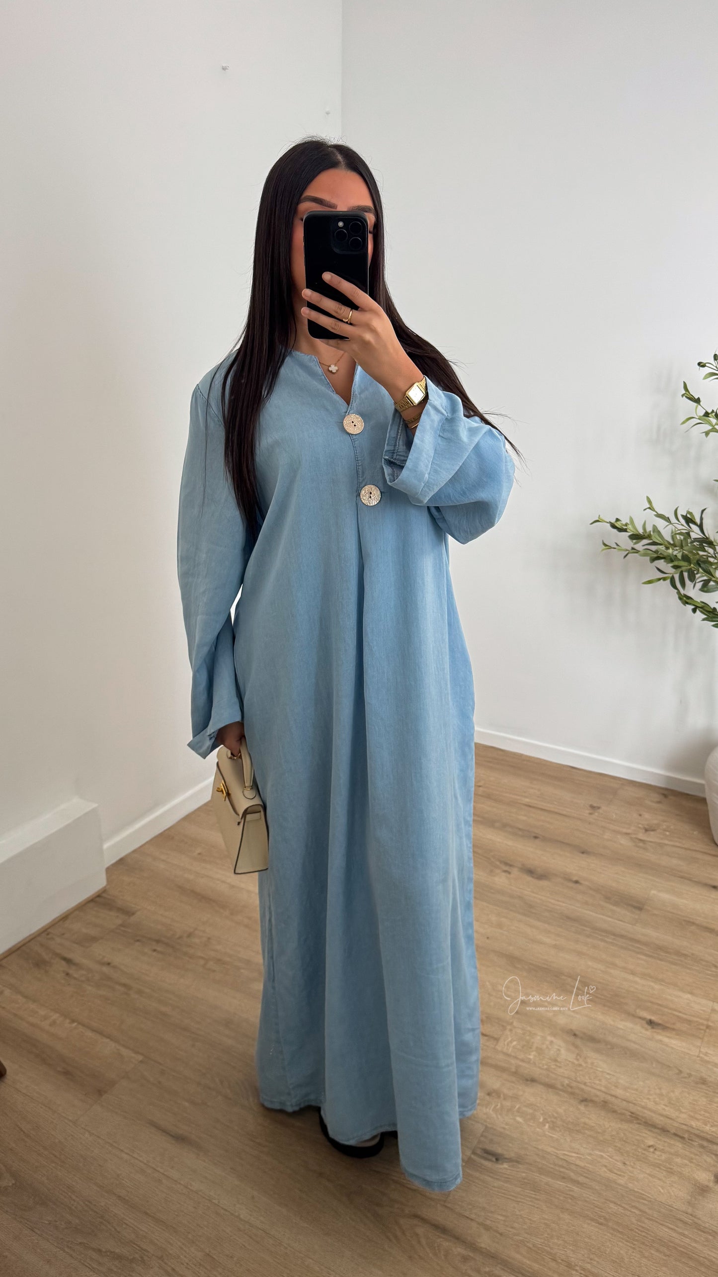 Robe DENIM délavé