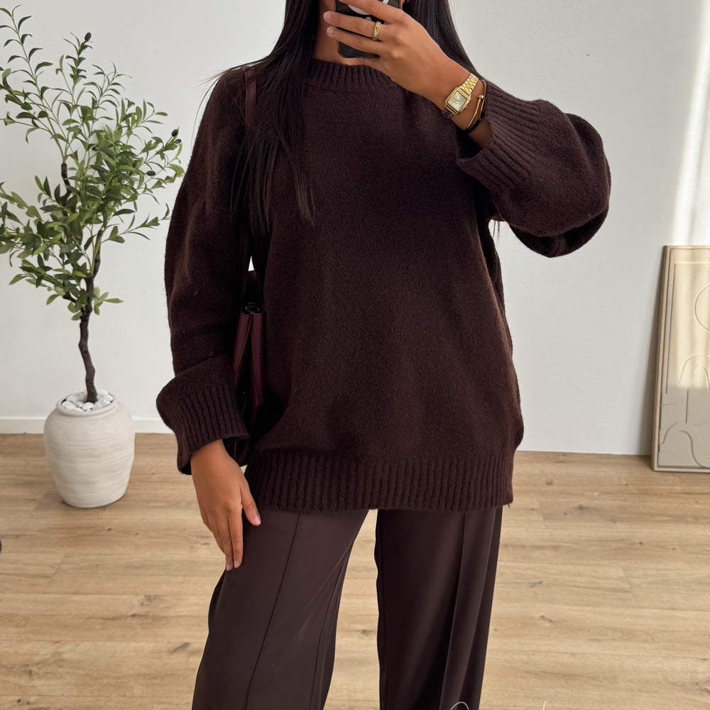 Pull Crush marron