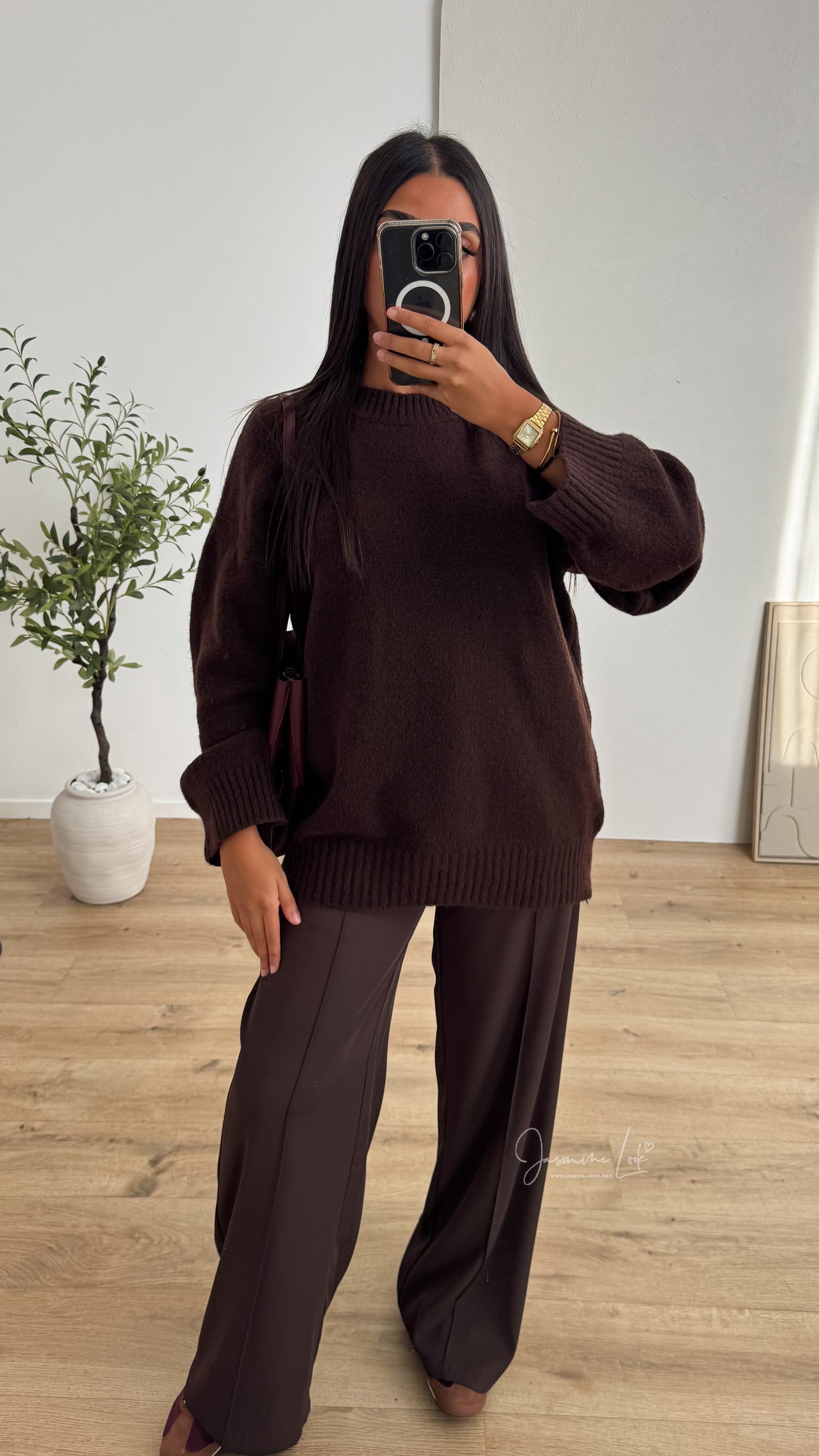 Pull Crush marron
