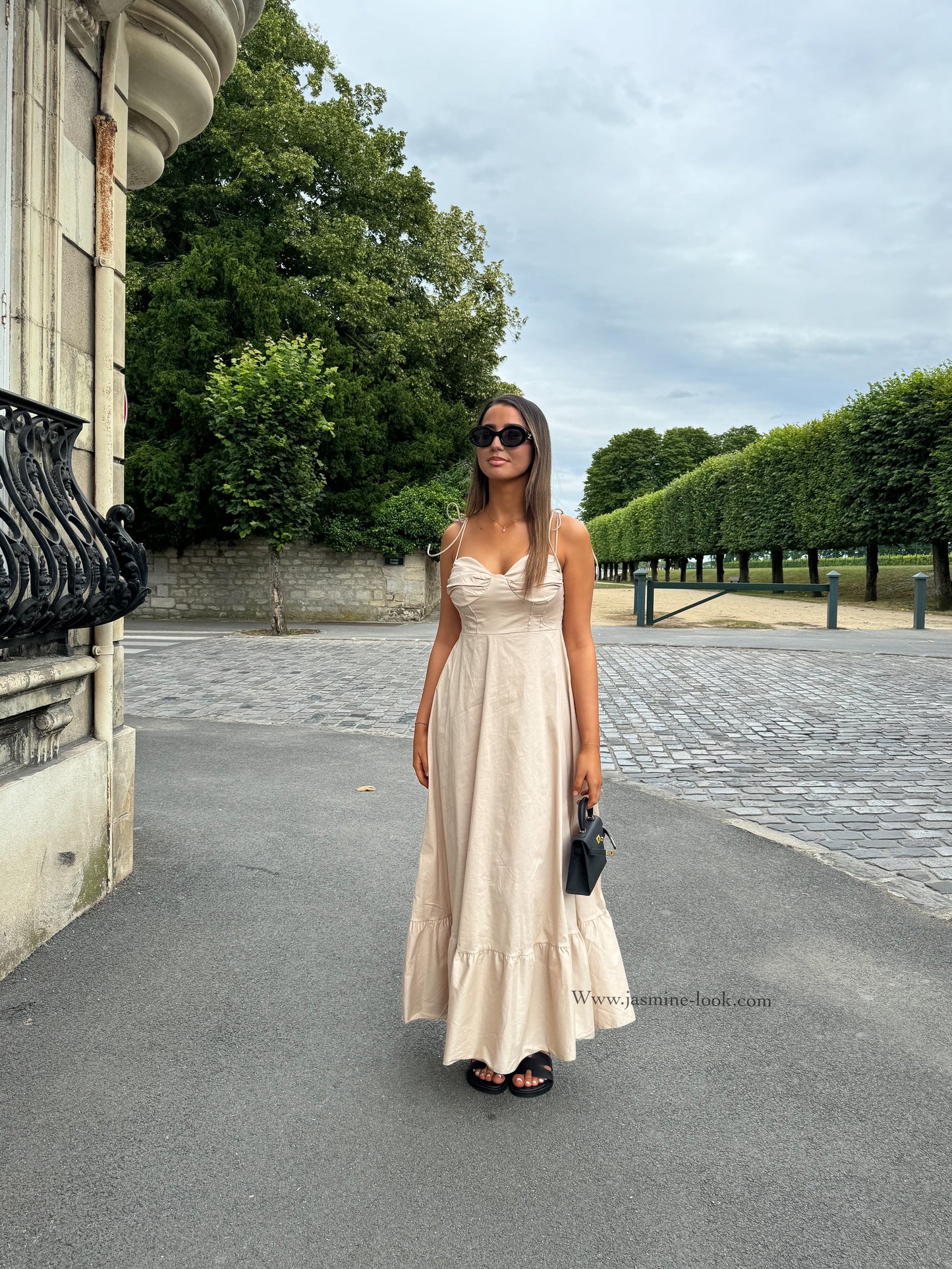 Beige Corset Dress