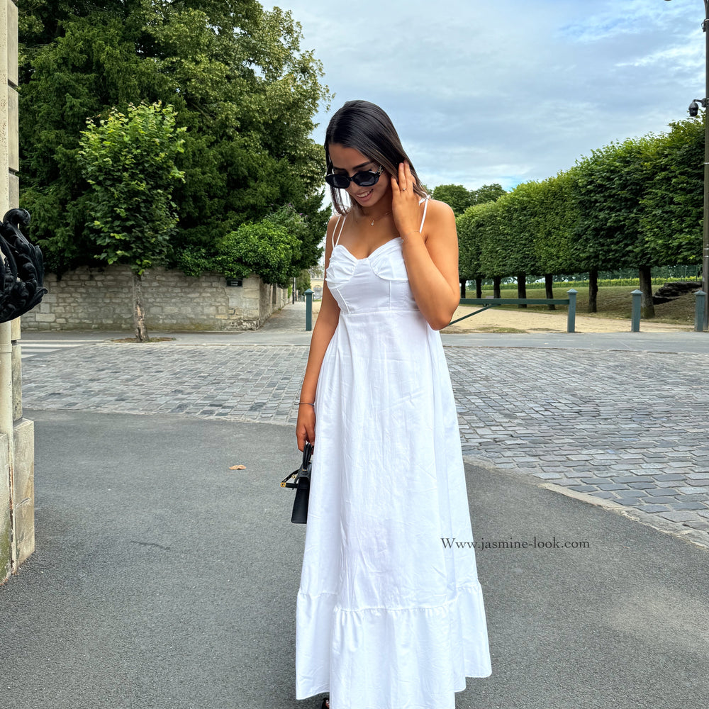 White Corset Dress