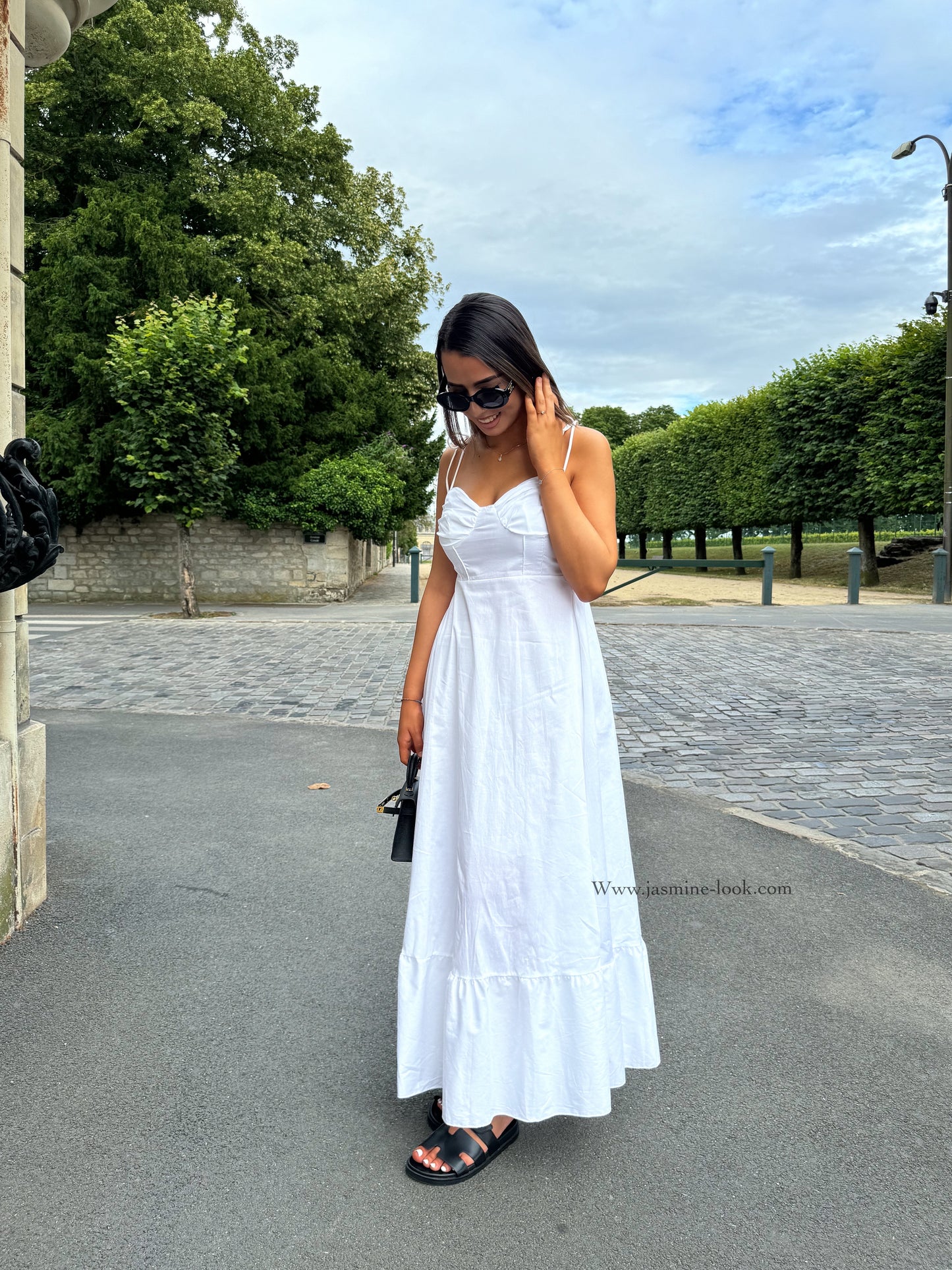 White Corset Dress