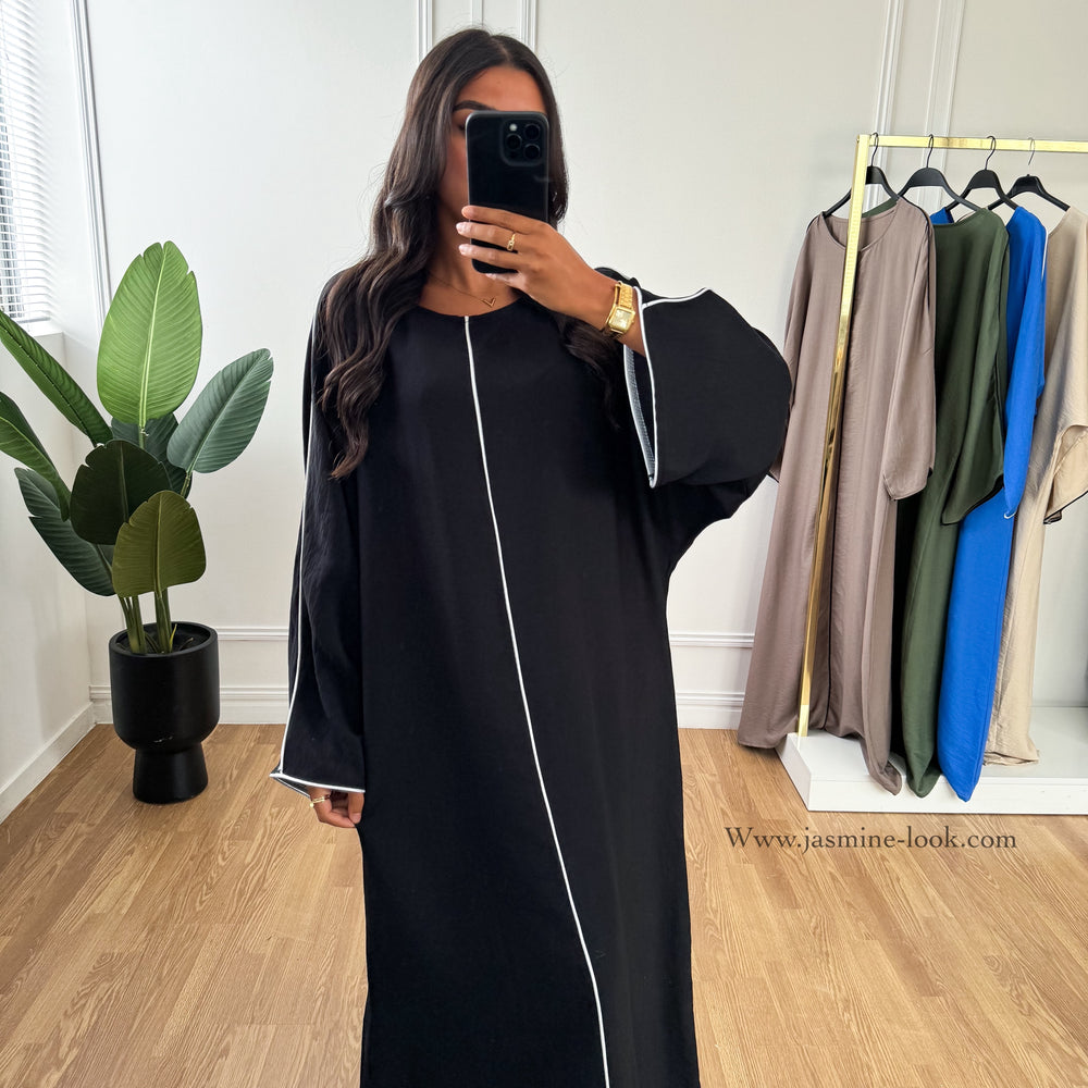 Black Abaya Jordania