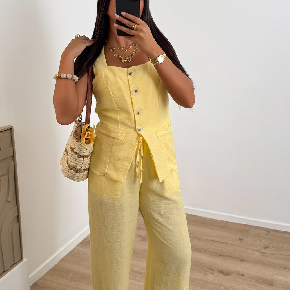 Ensemble Capri jaune