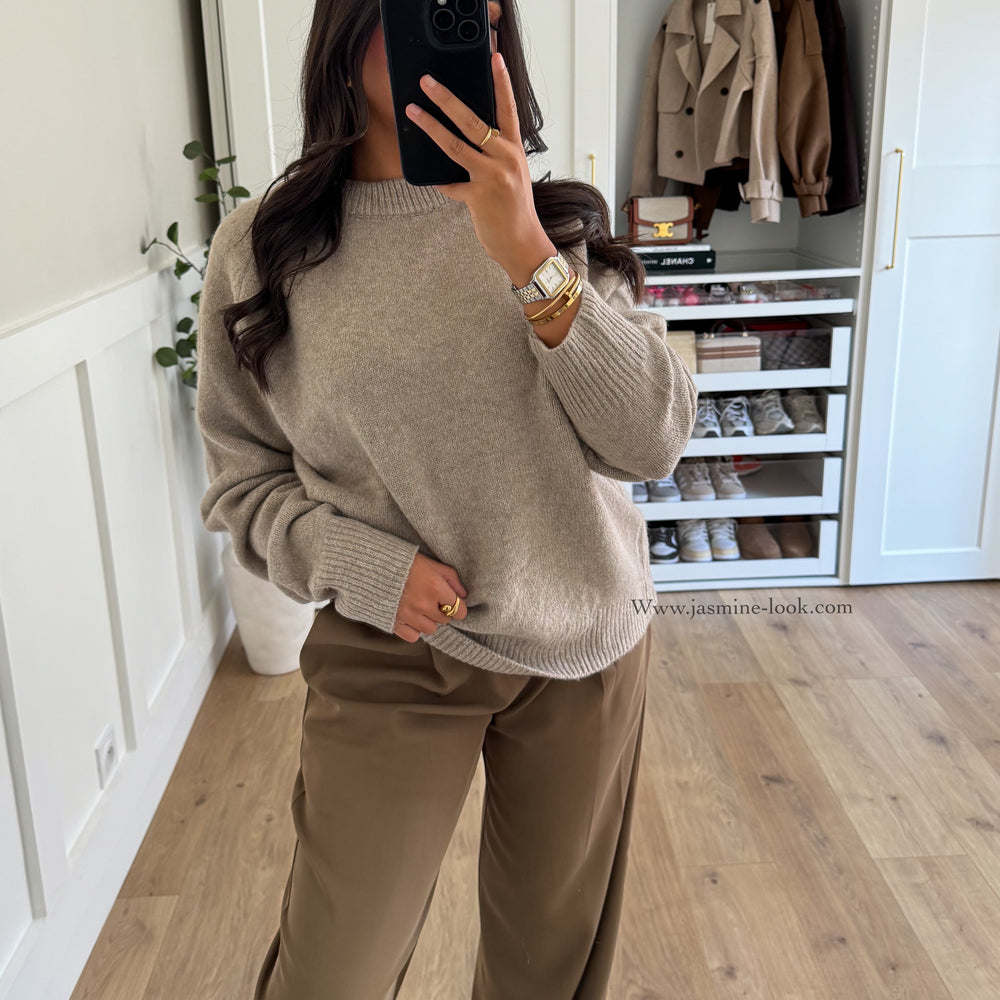 Soft Taupe Sweater