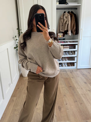 Pull Douceur Taupe