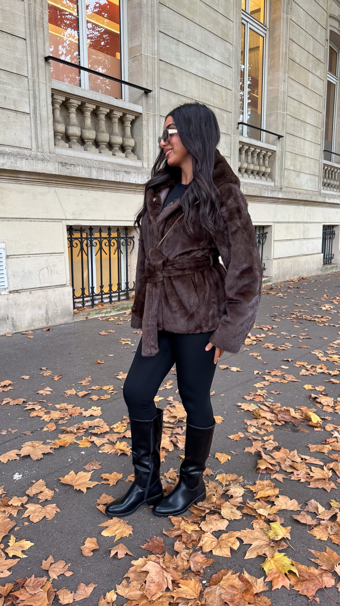 Fourrure Eyna| Marron