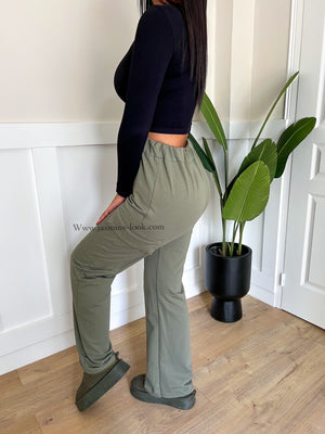 Jogger cargo kaki