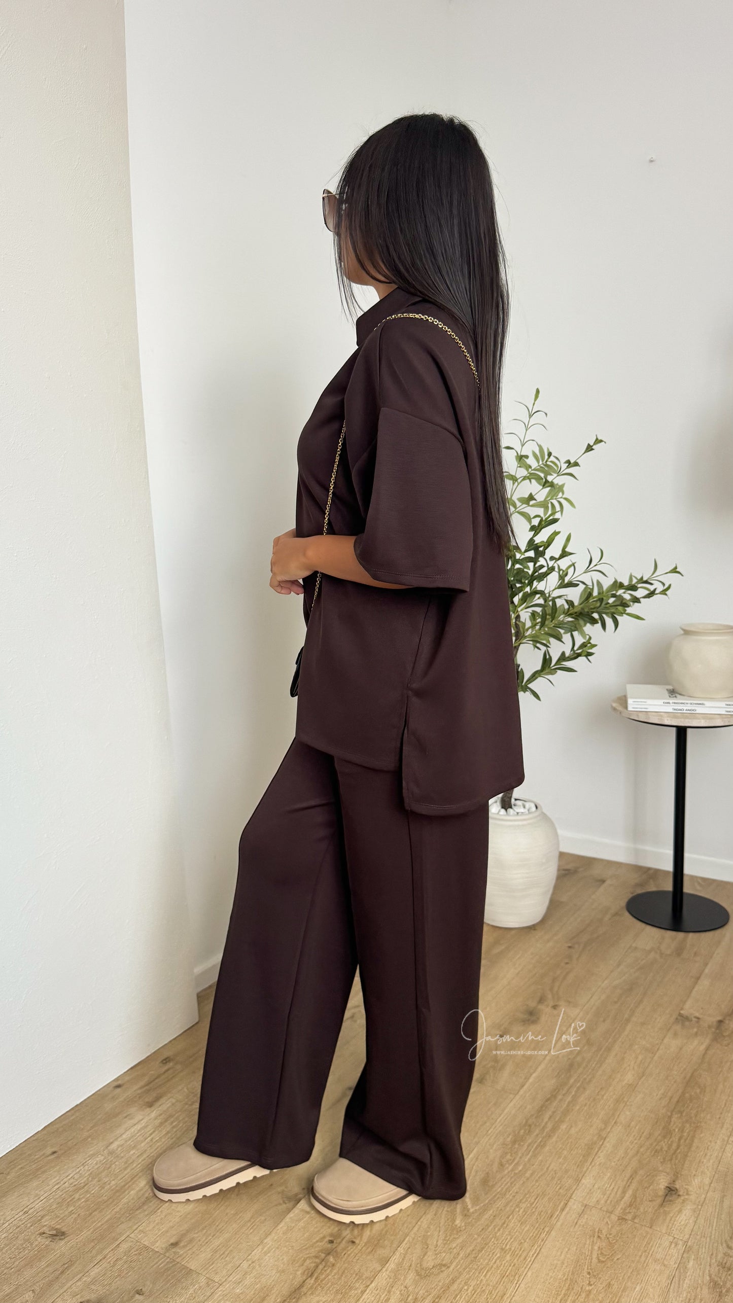 Ensemble jogger Choco