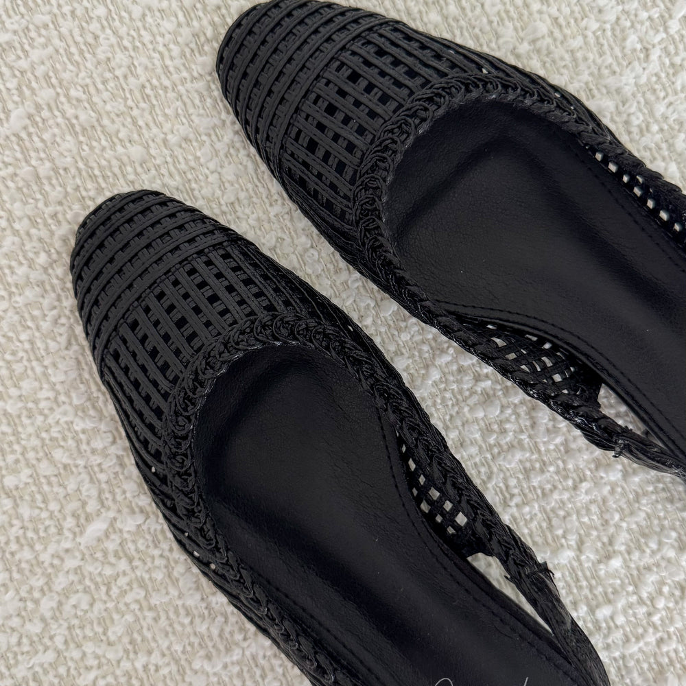 Ballerine Slingback Tressé