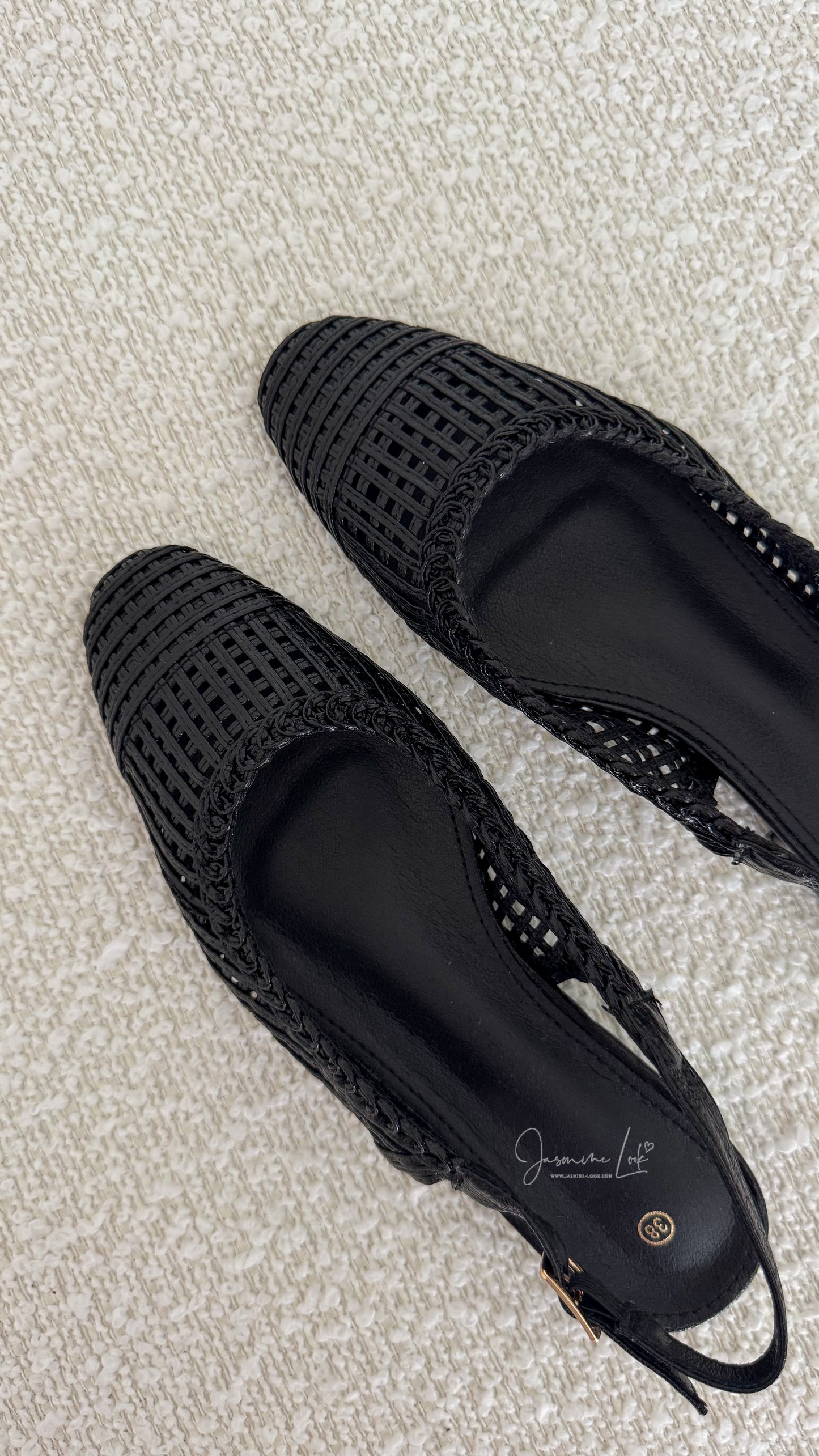 Ballerine Slingback Tressé