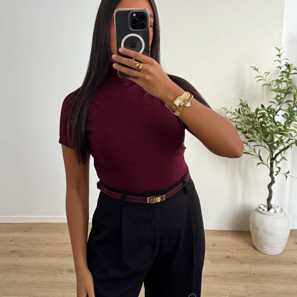 Top Molletoné Bordeaux