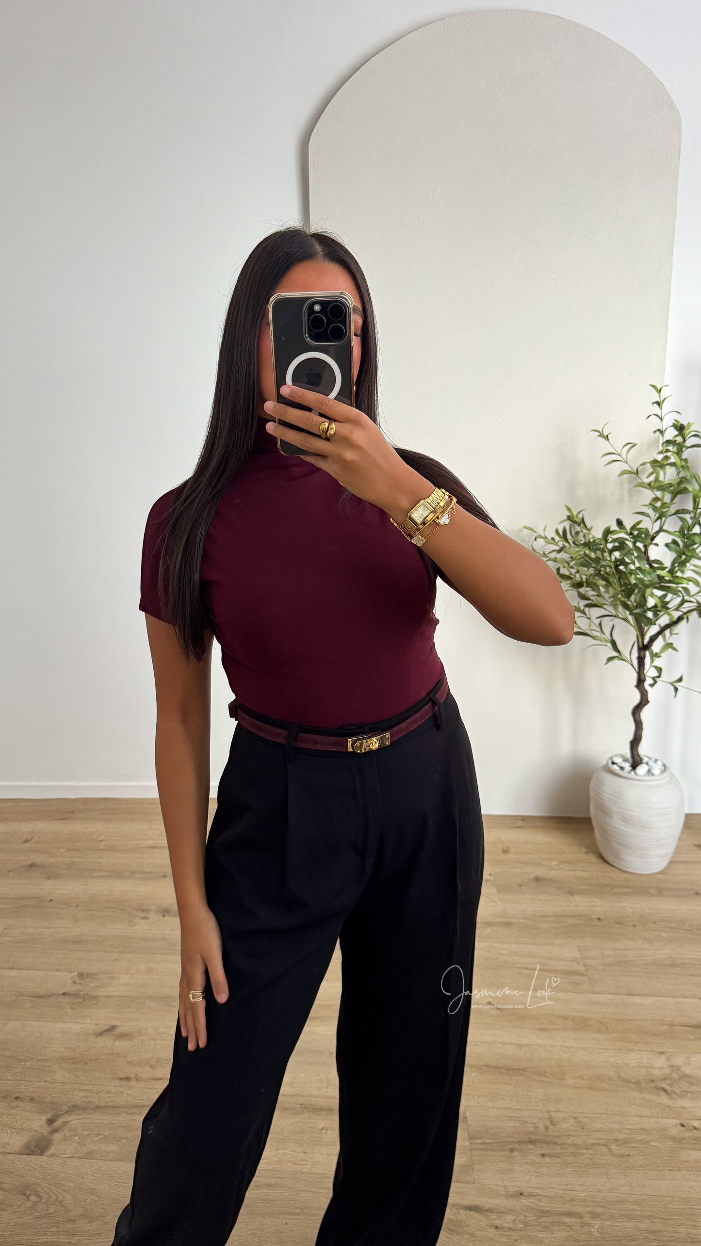 Top Molletoné Bordeaux
