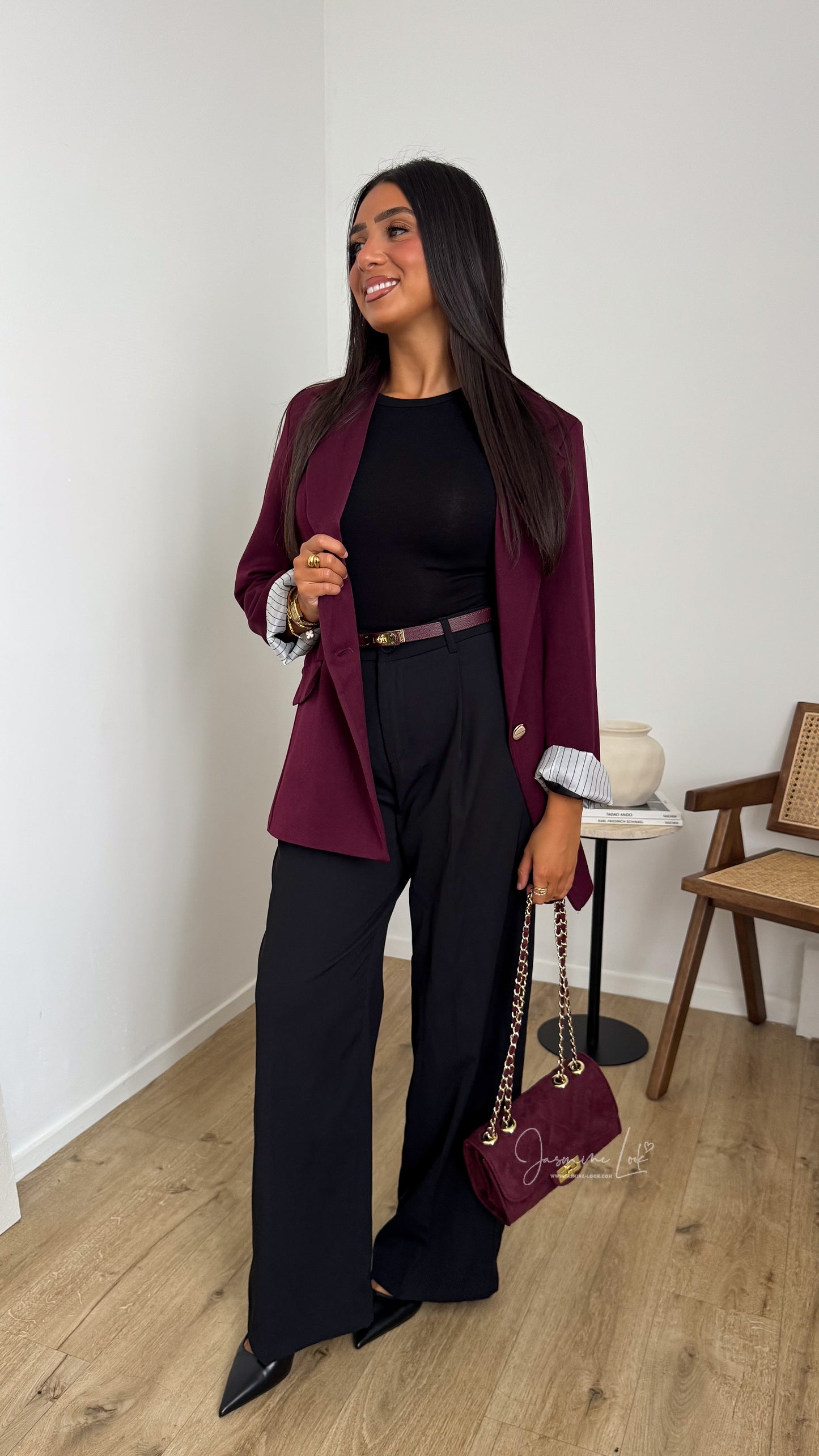 Blazer Z bordeaux