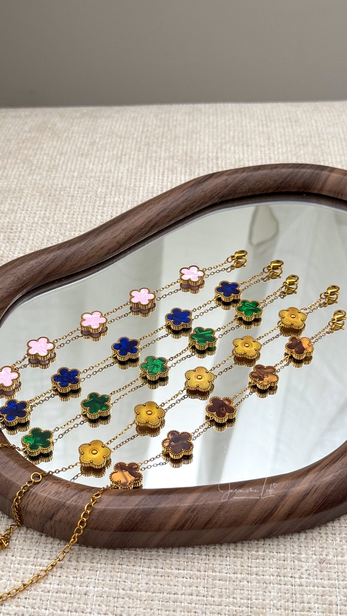 Bracelet trèfle | acier inoxydable