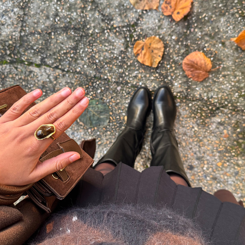 Bijoux Brown acier inoxydable