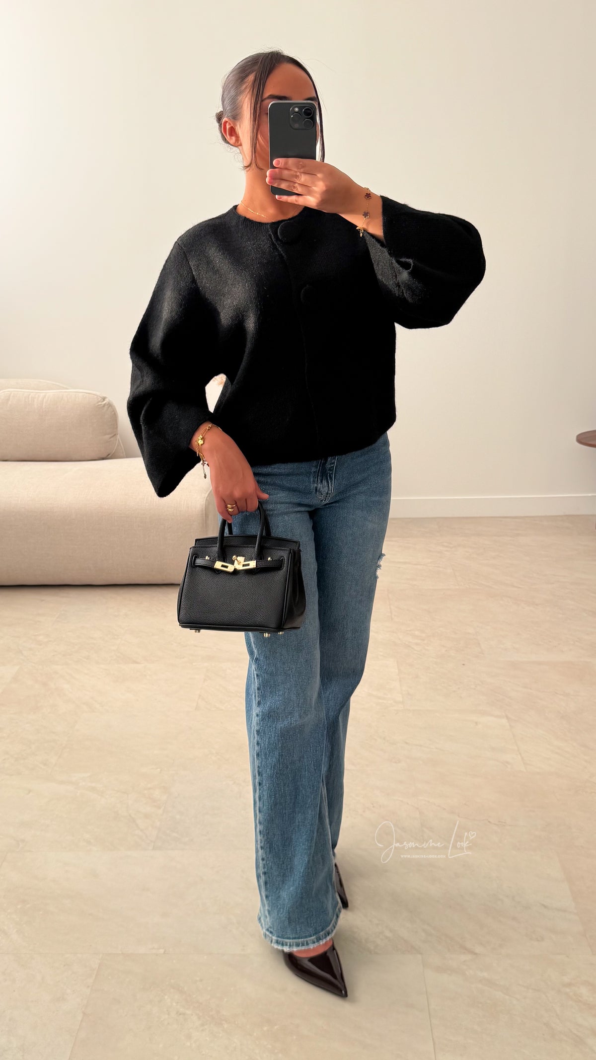 Cardigan Sylia | Noir