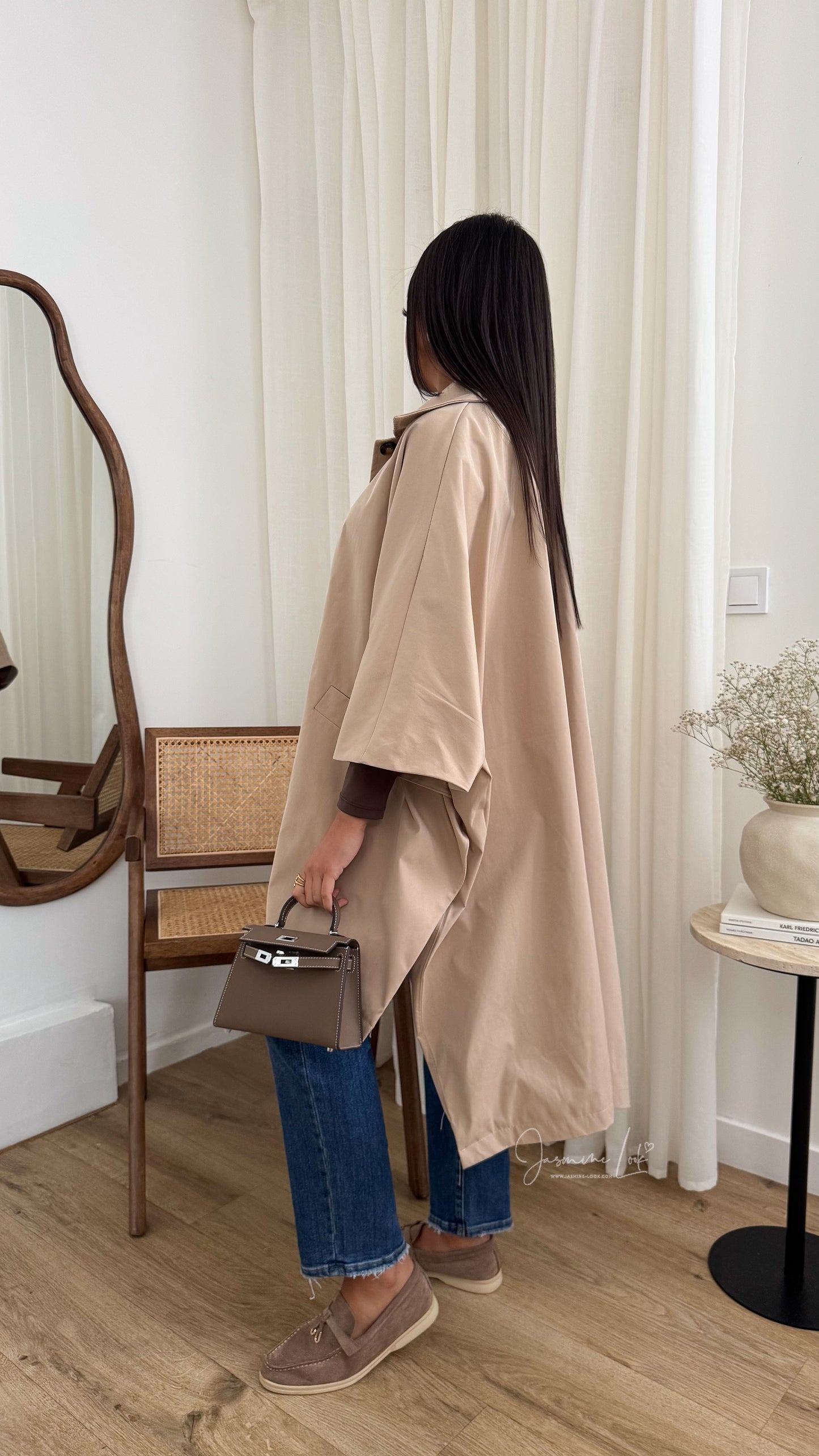Trench cape | beige