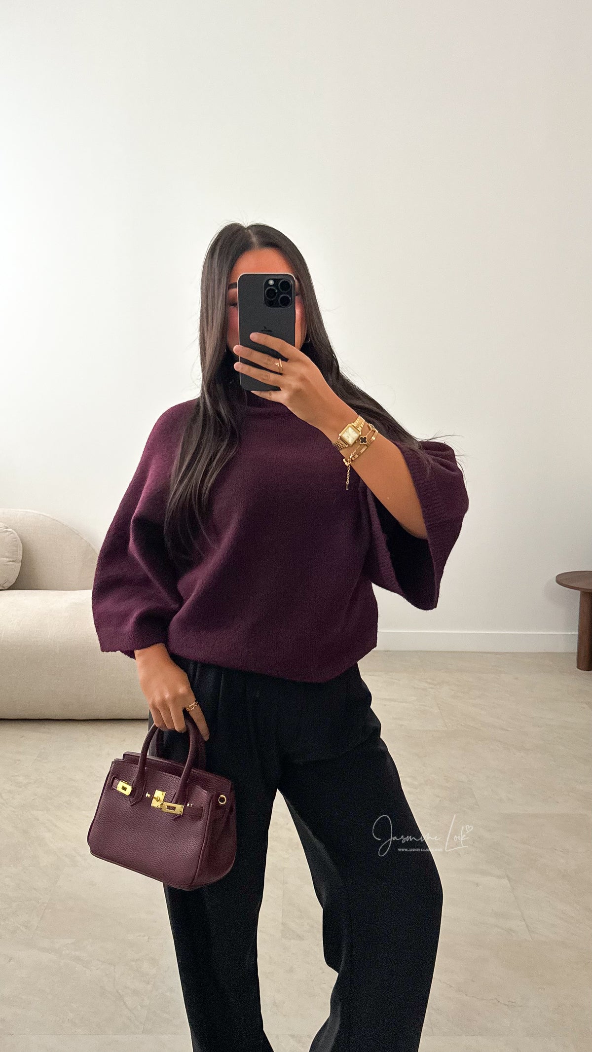 Pull Eden | BURGUNDY