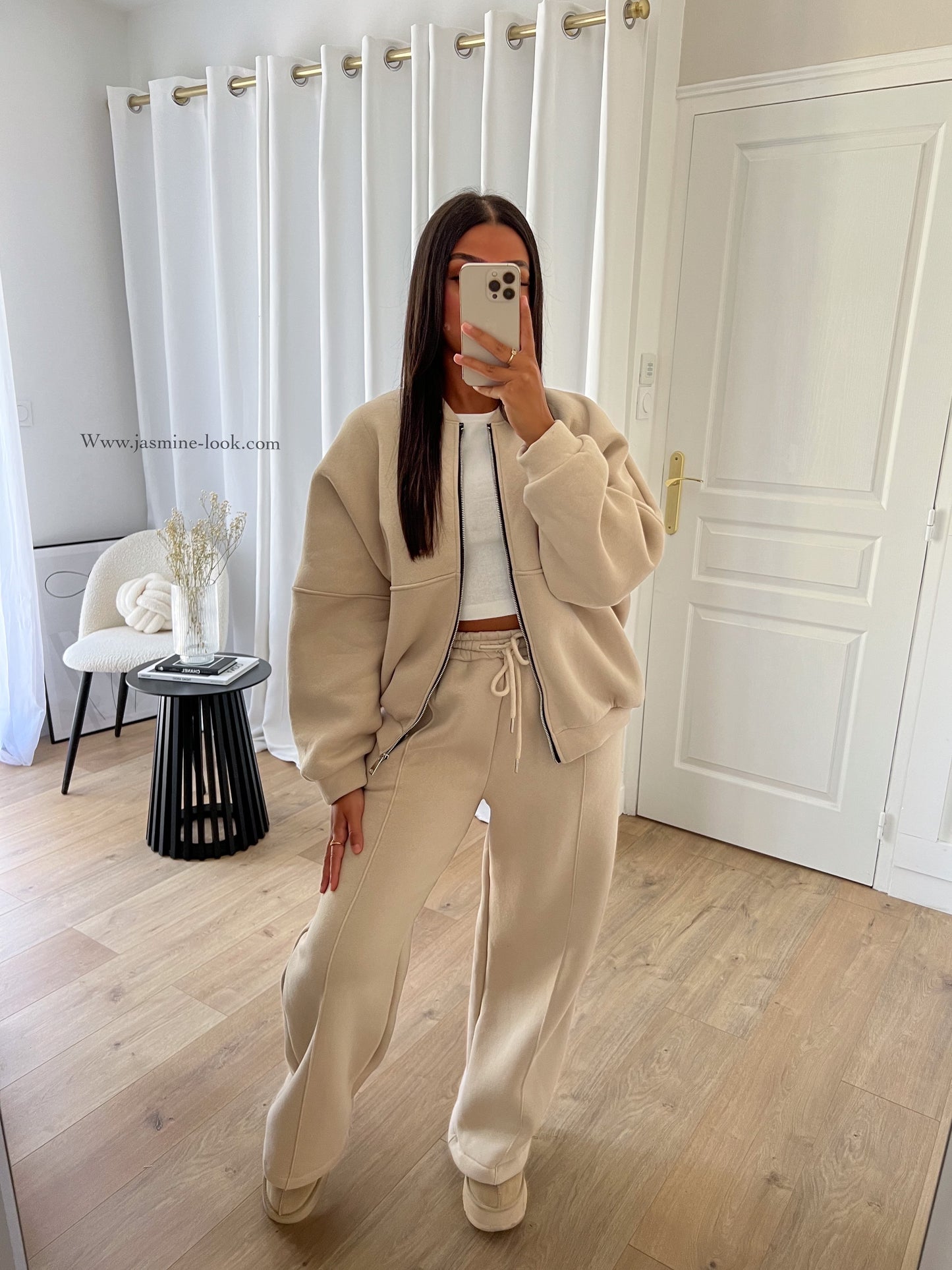 Beige Z Jogger Set