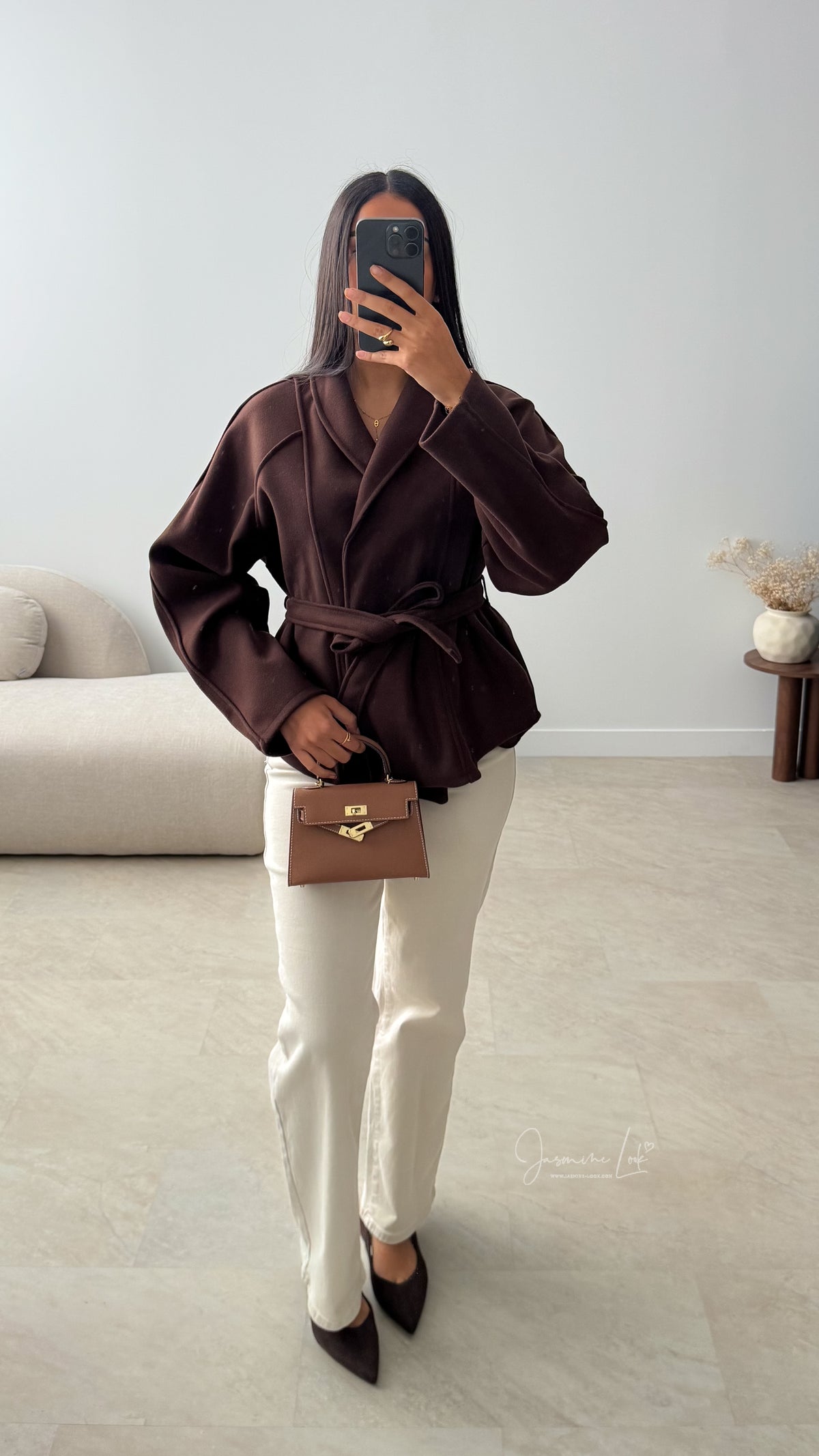 Manteau Kelly | Marron