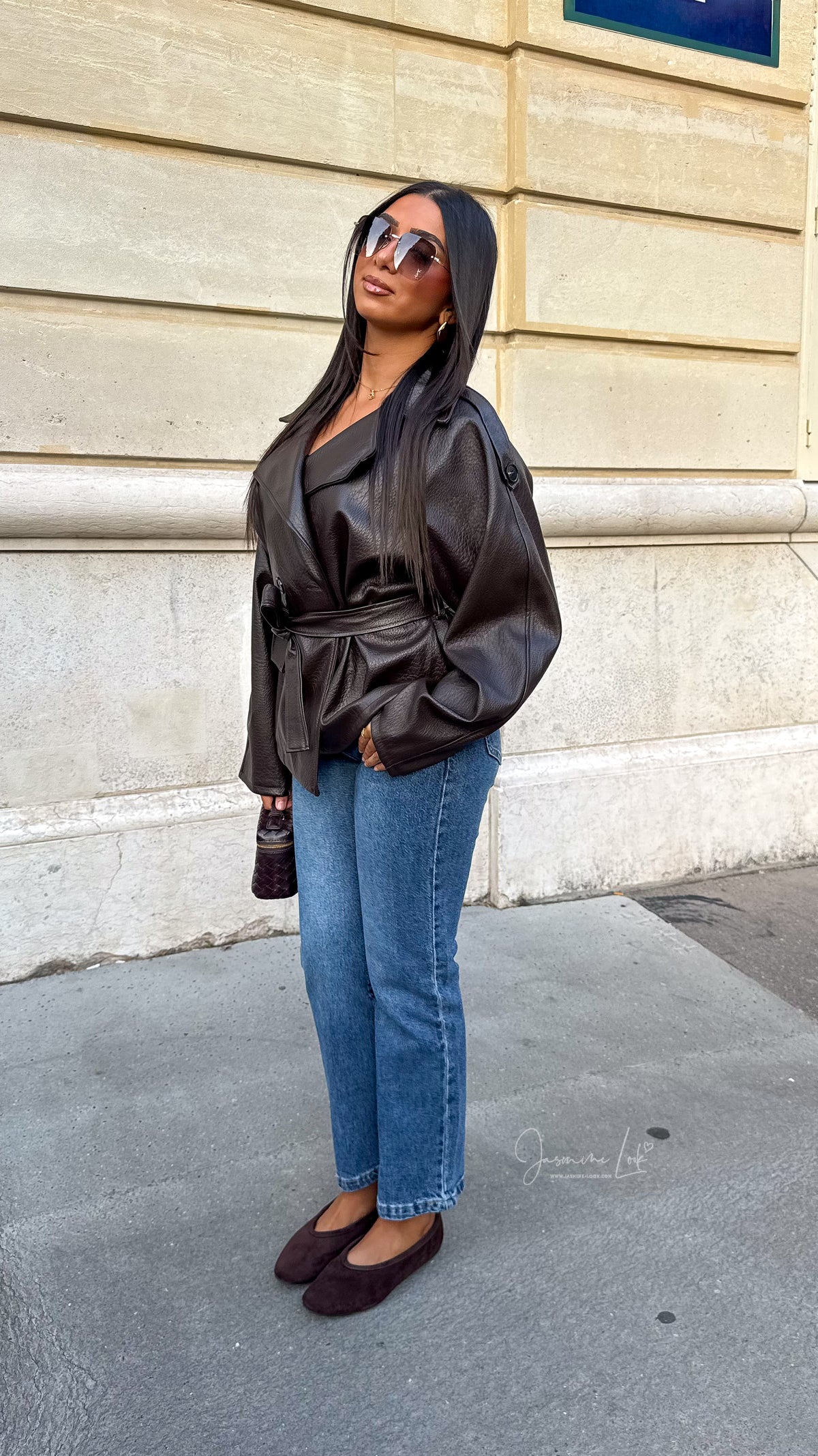 Ballerine Suède | Marron