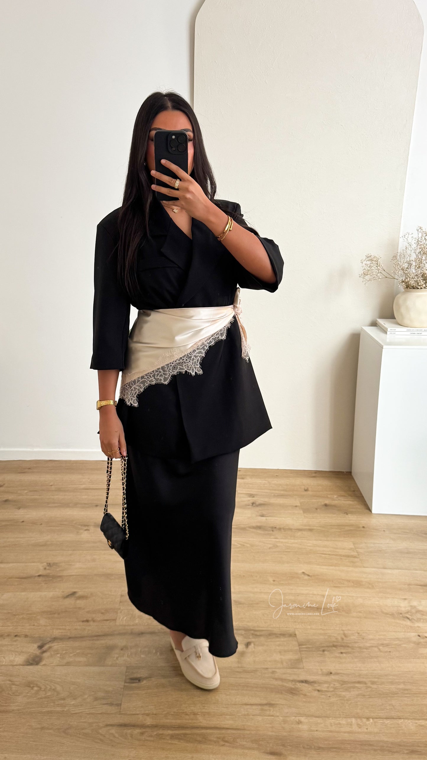 Foulard satin Lace | 3 coloris