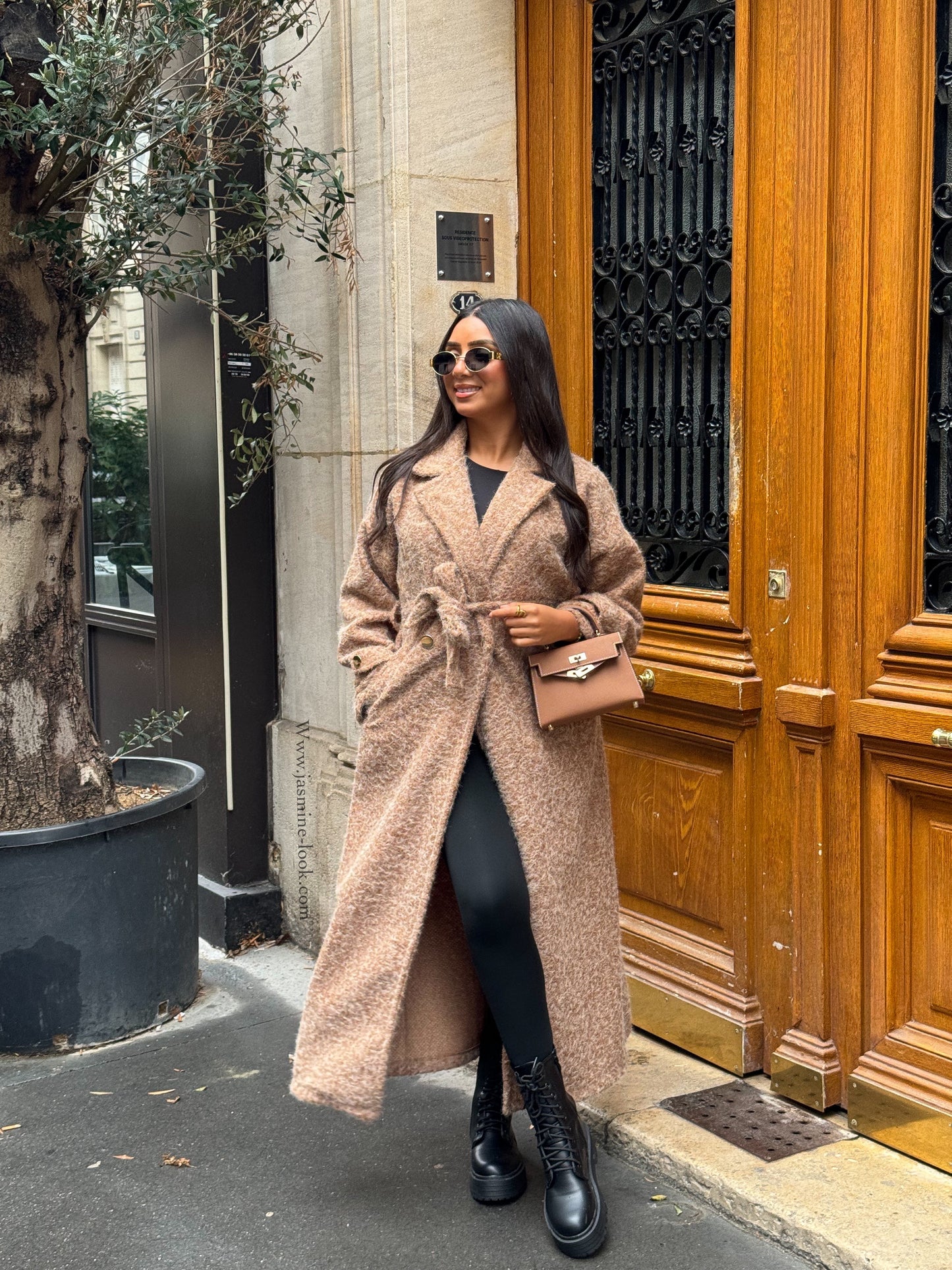 Gina camel coat