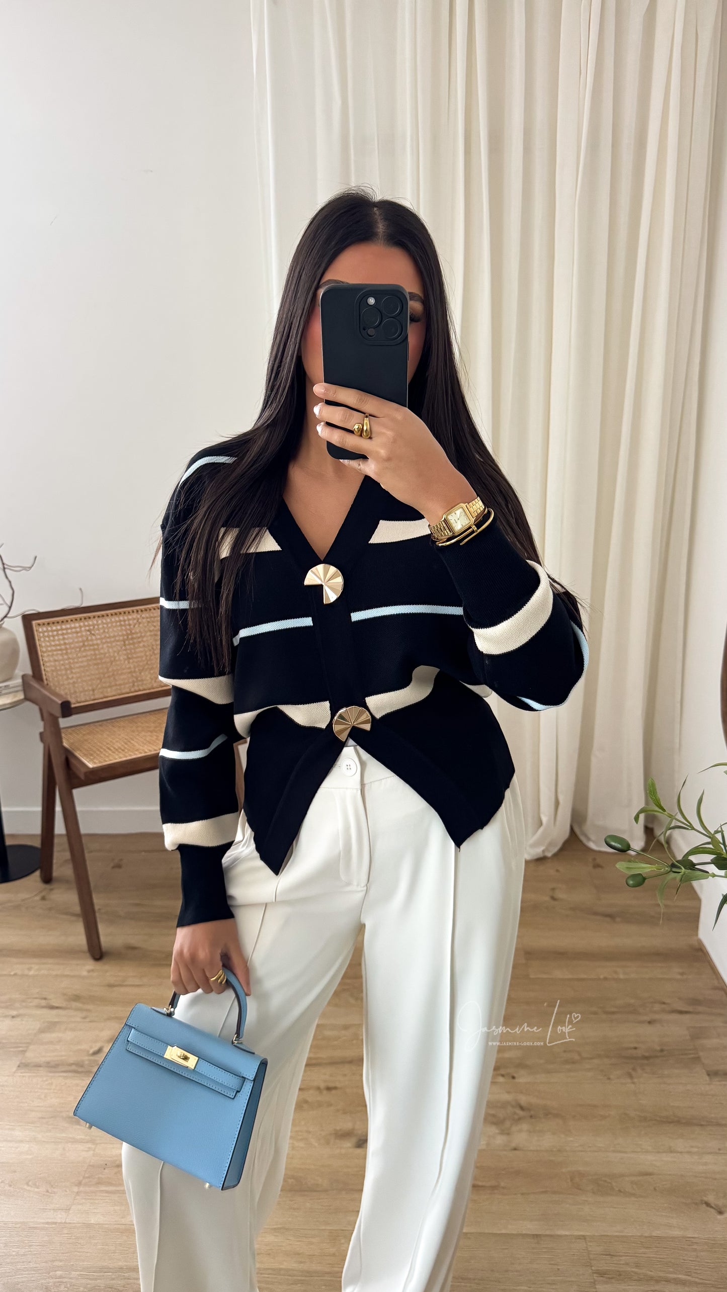 Cardigan Rayures | 3 coloris