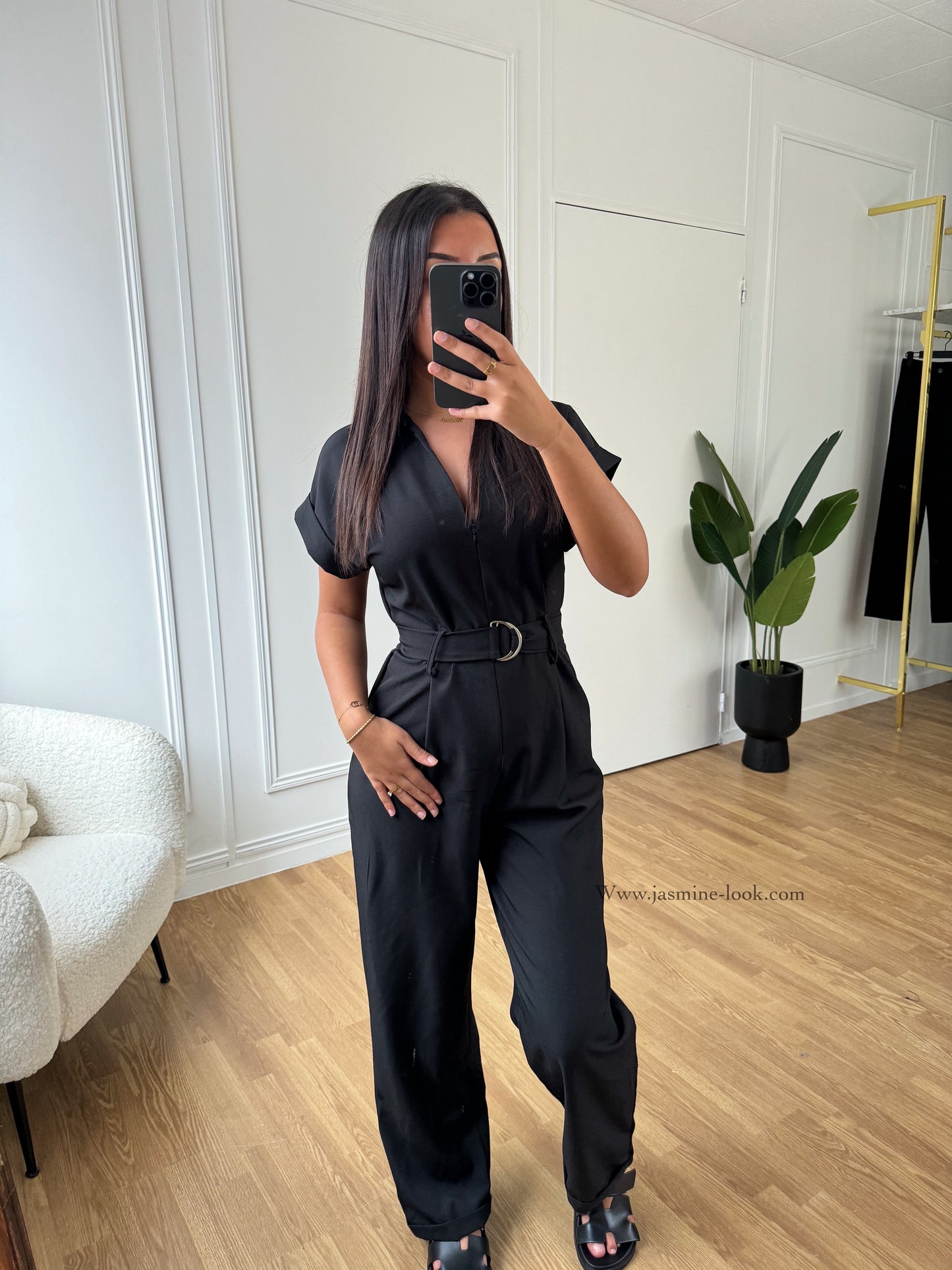 Bella black jumpsuit