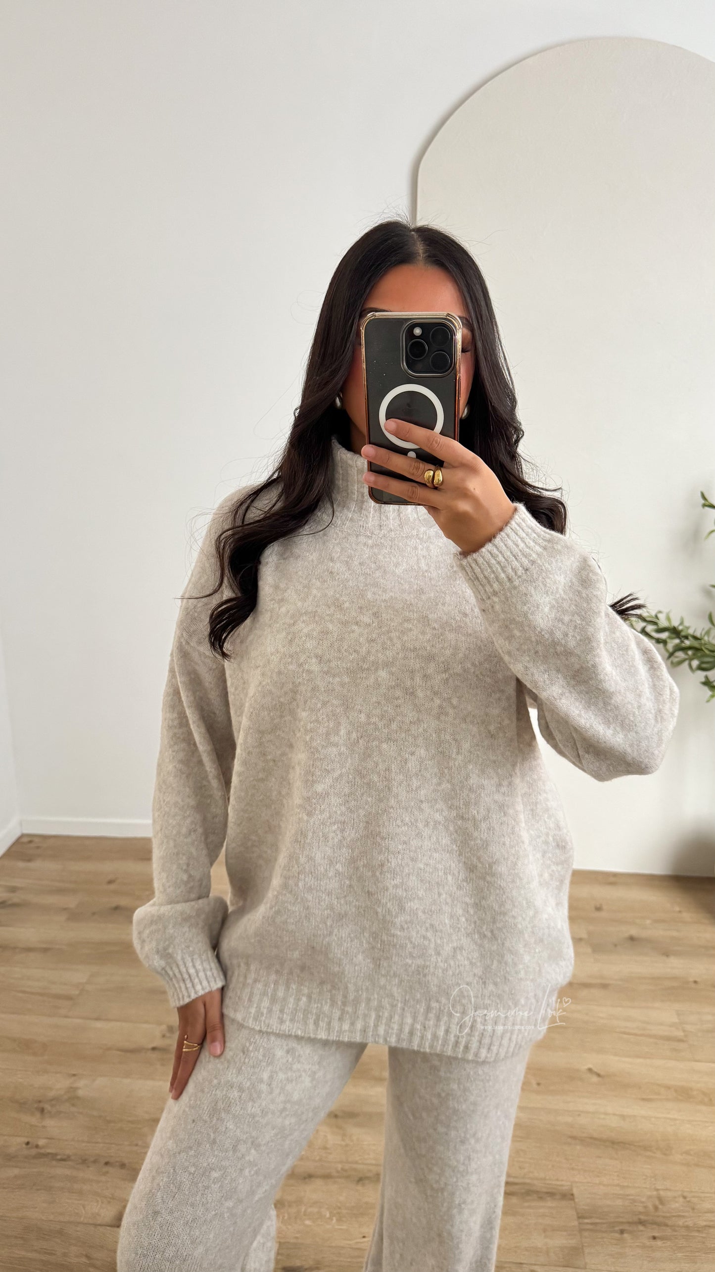 Ensemble Winter beige chiné