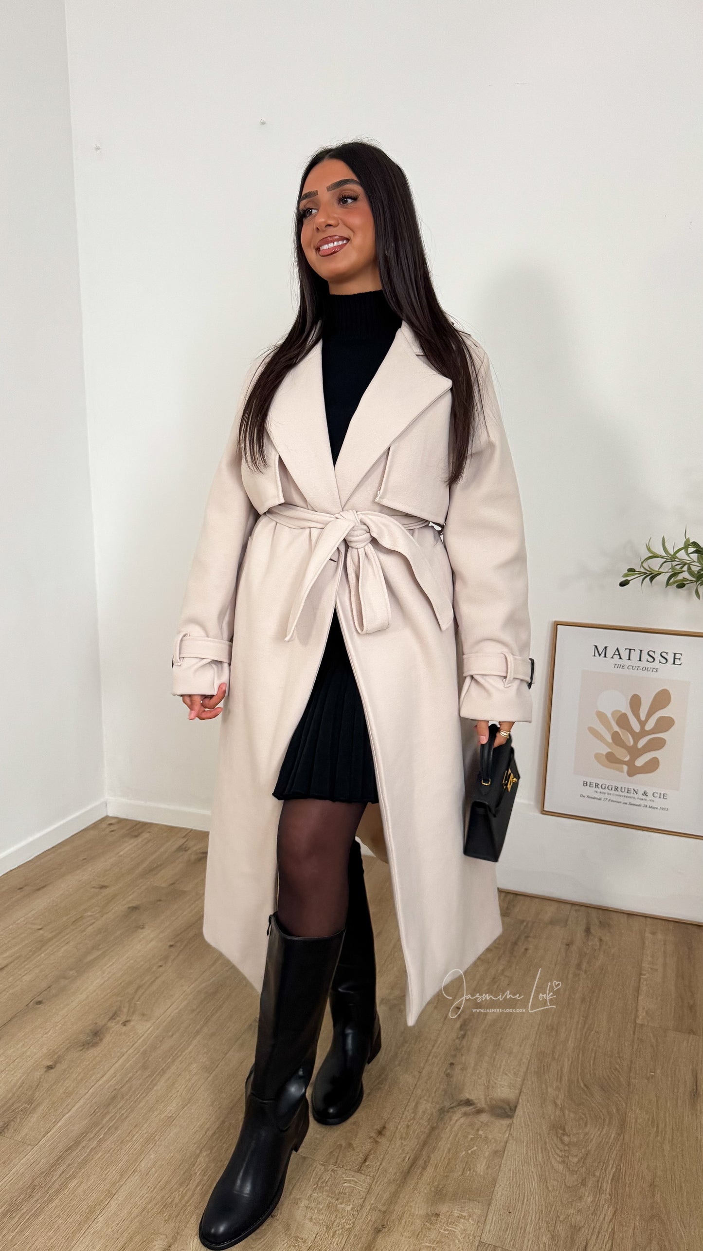 Manteau trench |Ivoire
