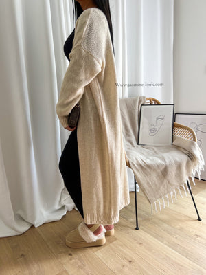 Sandale Funkette beige