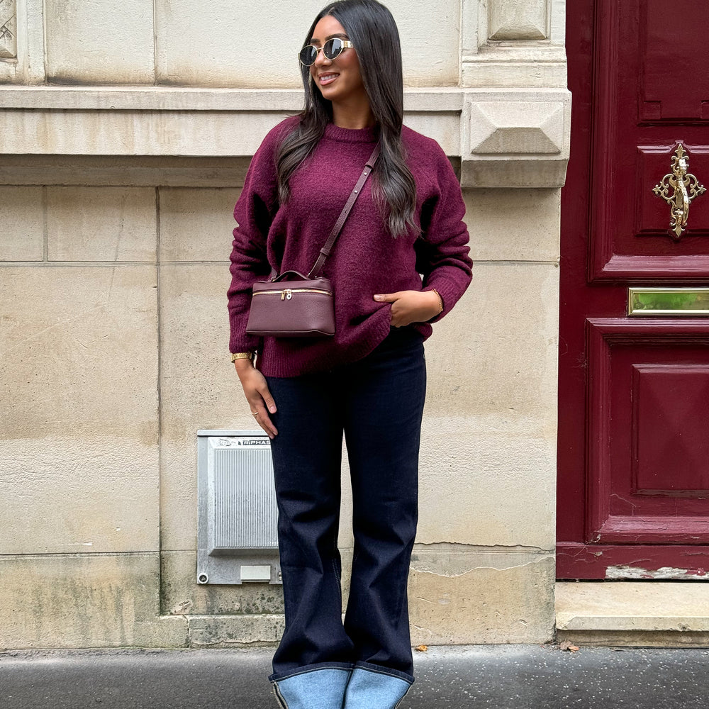 Burgundy Softness Sweater