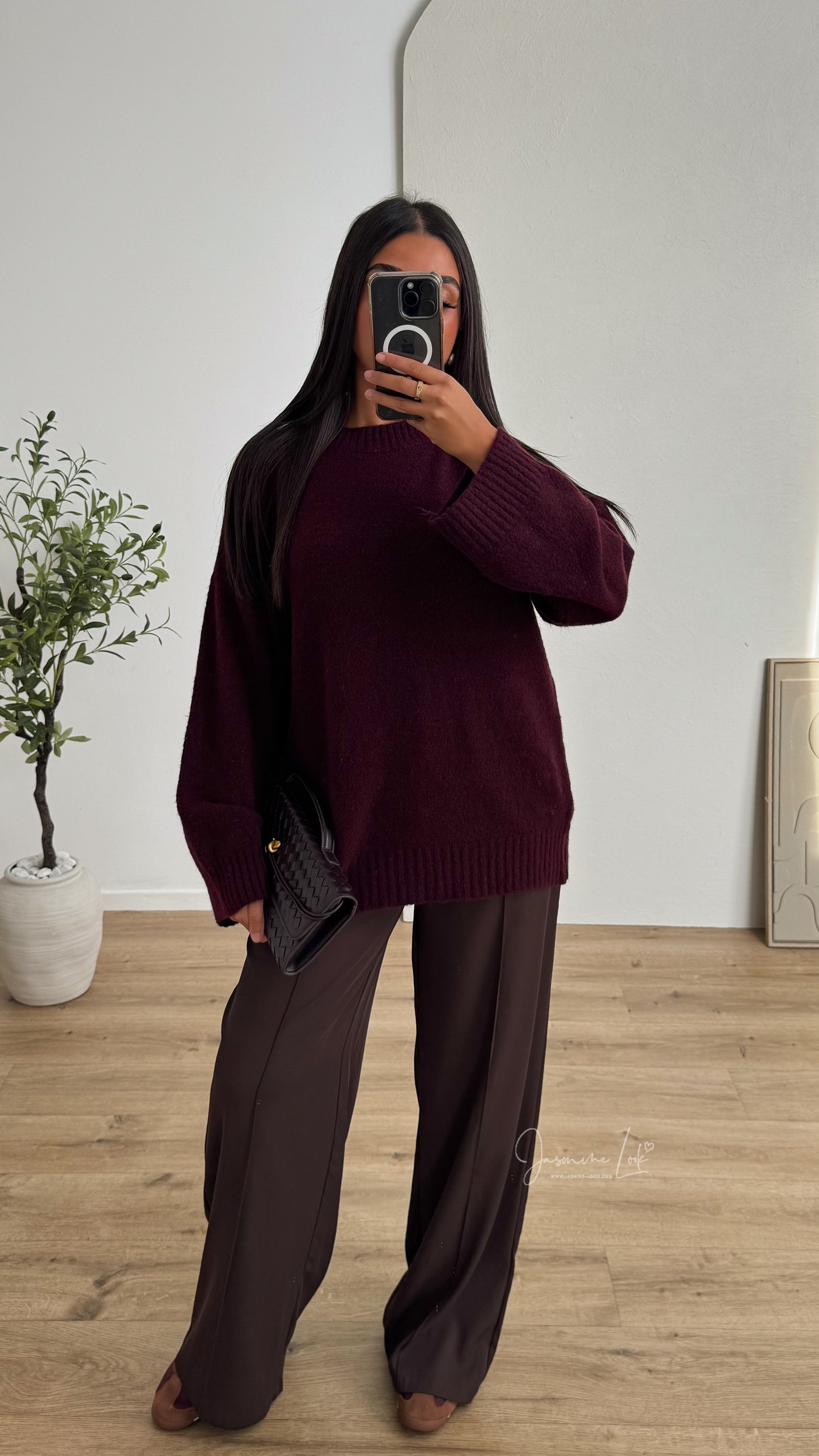 Pantalon Pincette marron