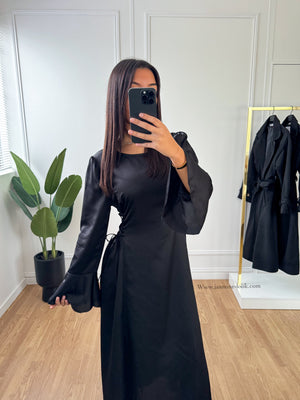 Robe Satin Esme noire