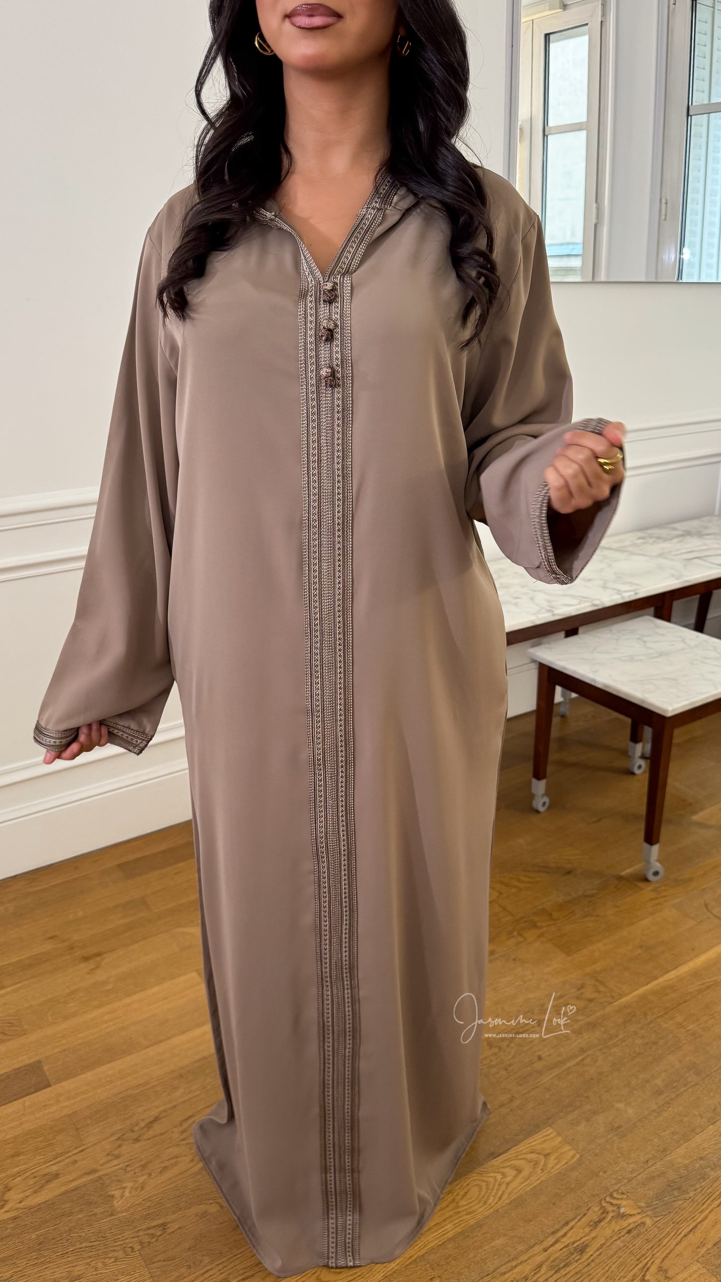 Jellaba | Taupe