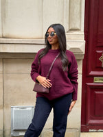 Pull Douceur bordeaux