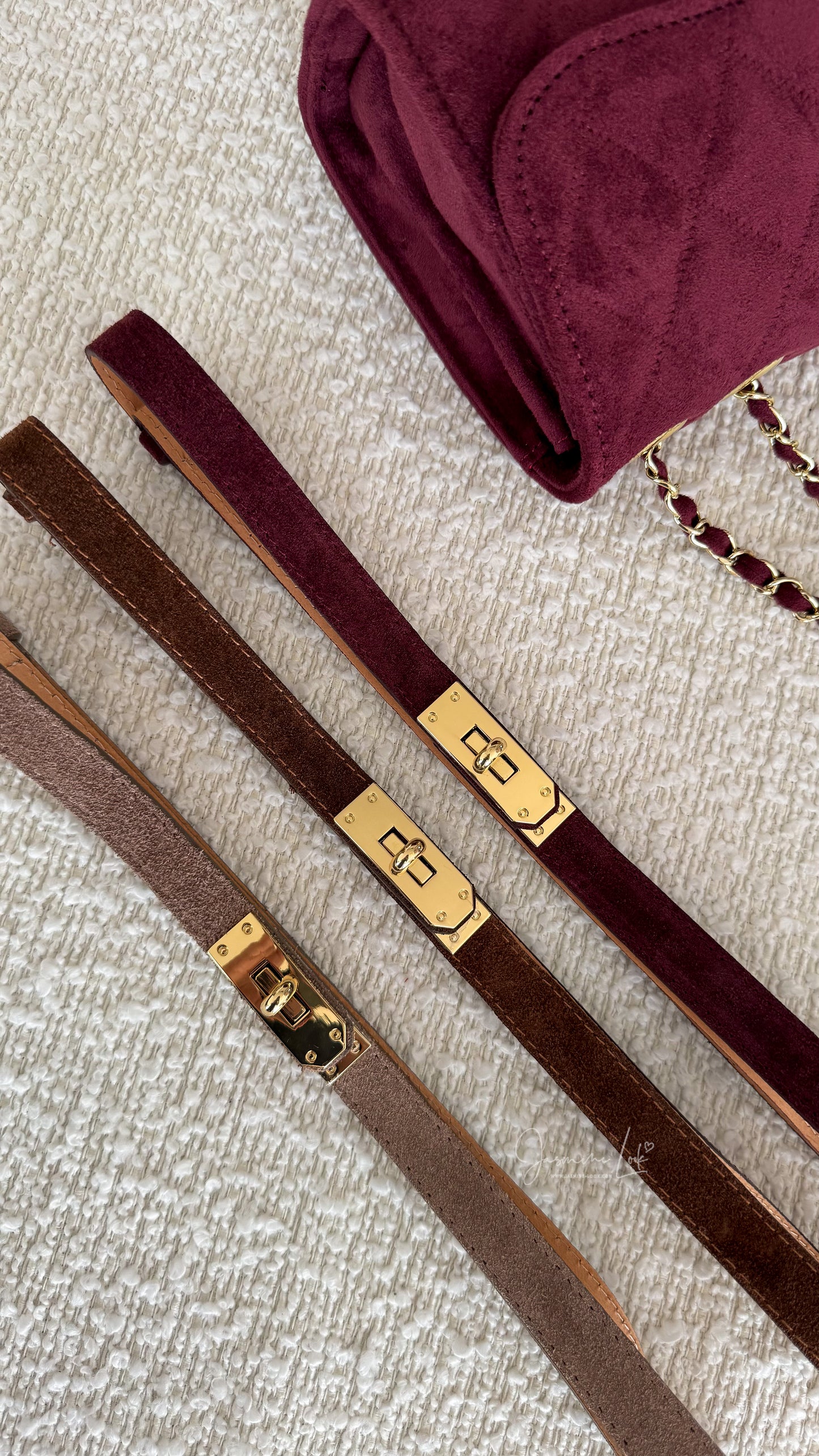 Ceinture Kelly Suède