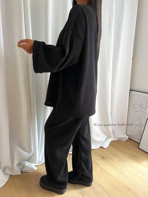 Ensemble velours noir