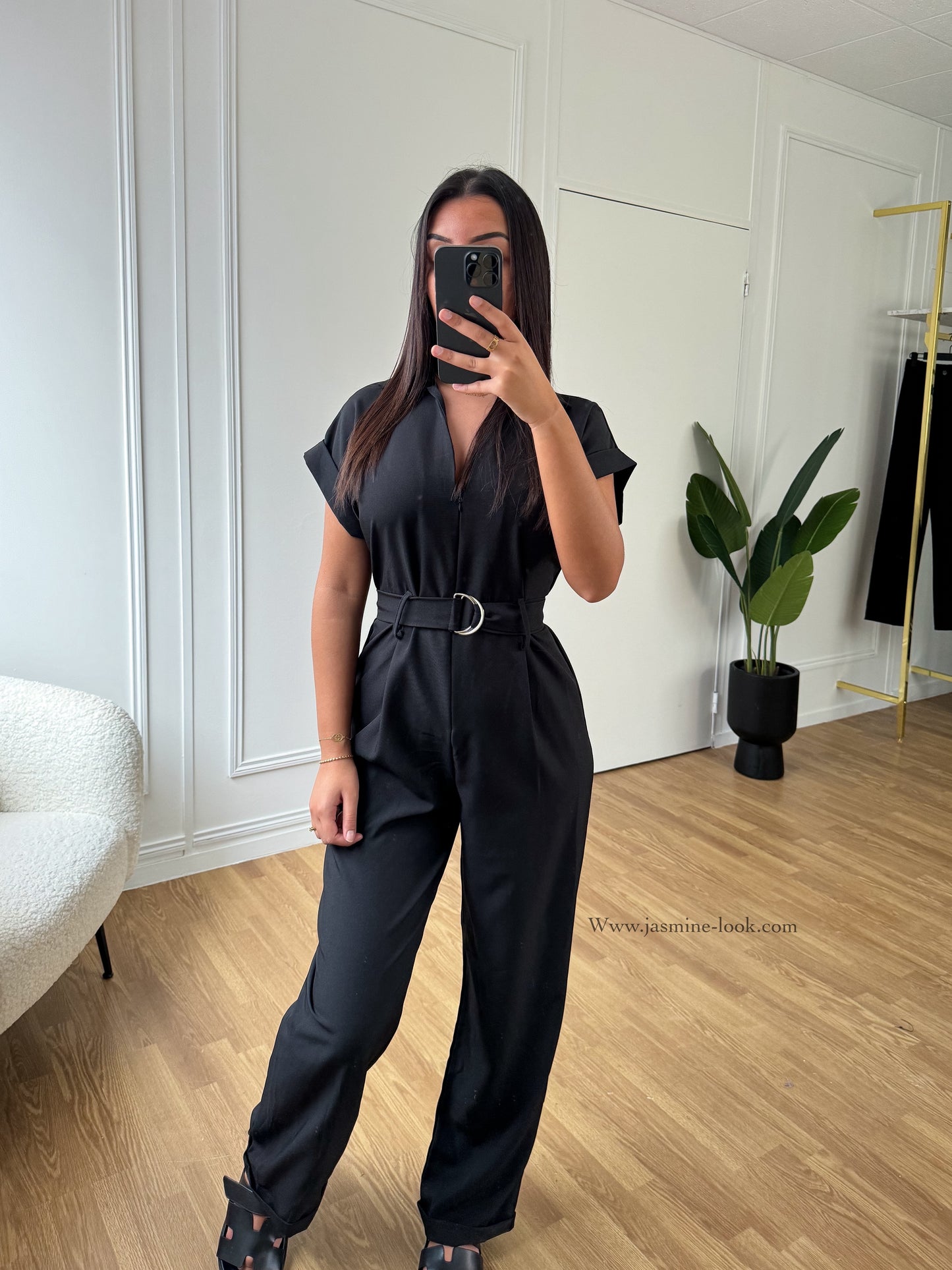 Bella black jumpsuit