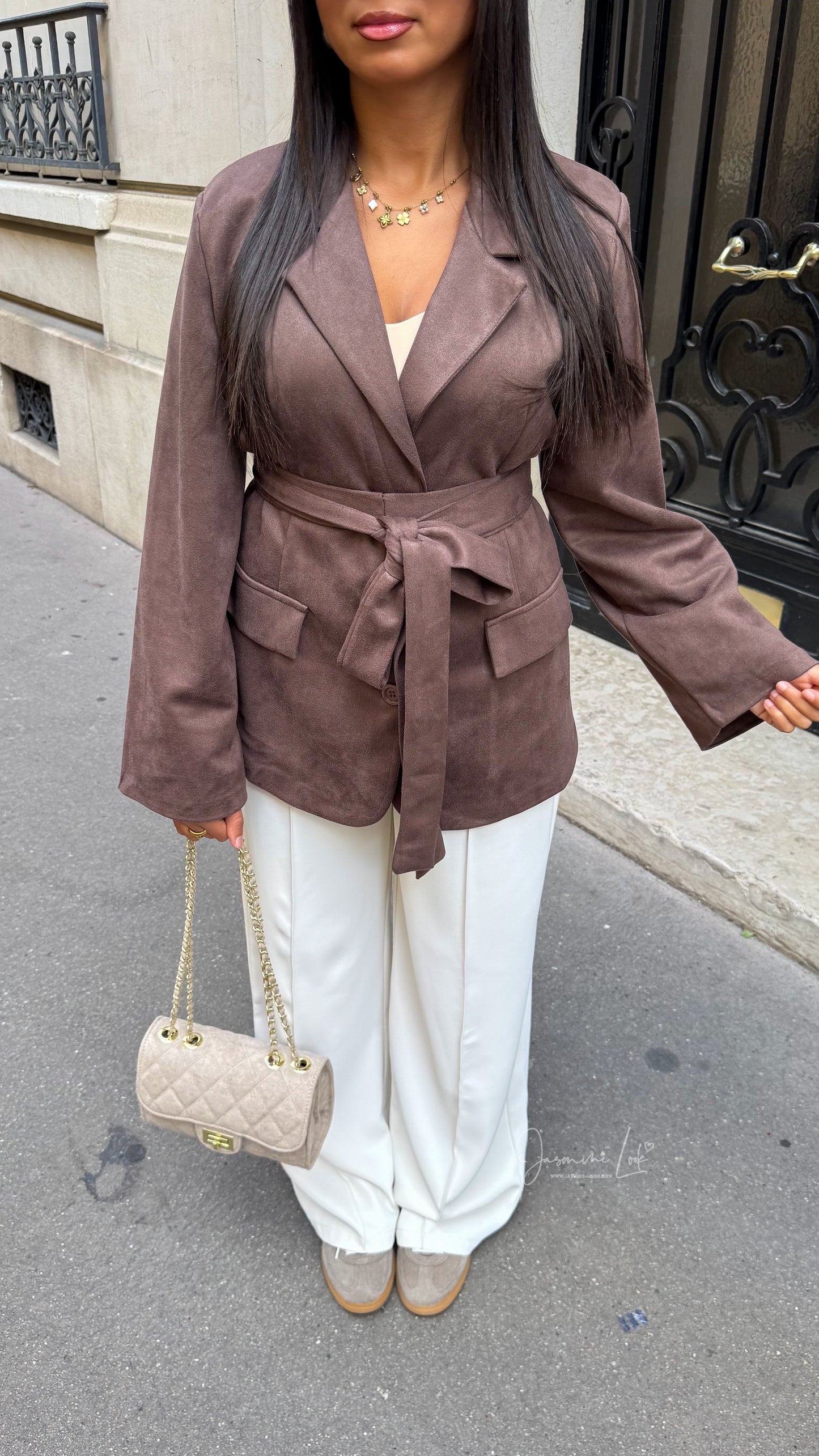 Blazer Suède Choco
