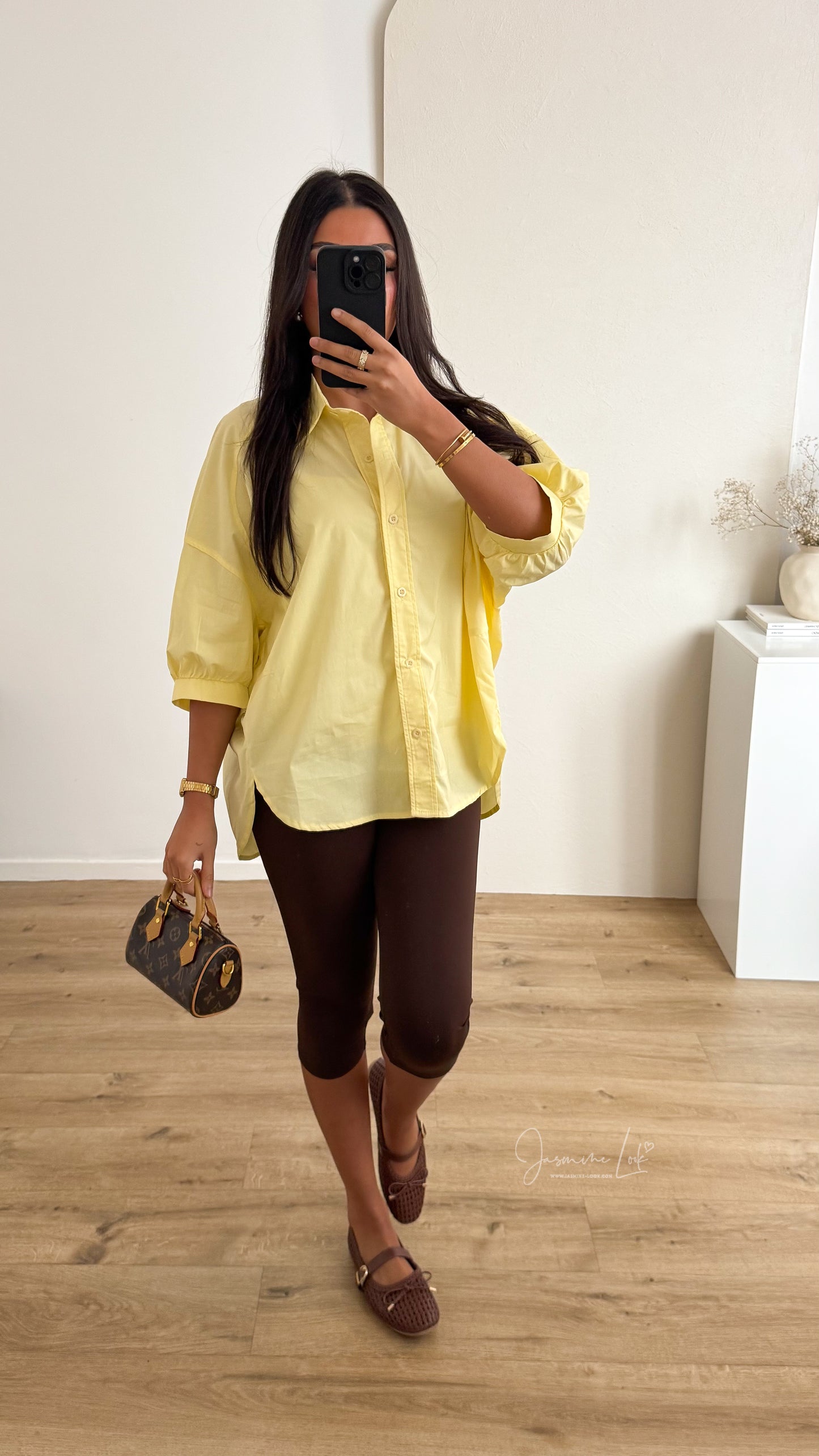 Chemise Over | Jaune