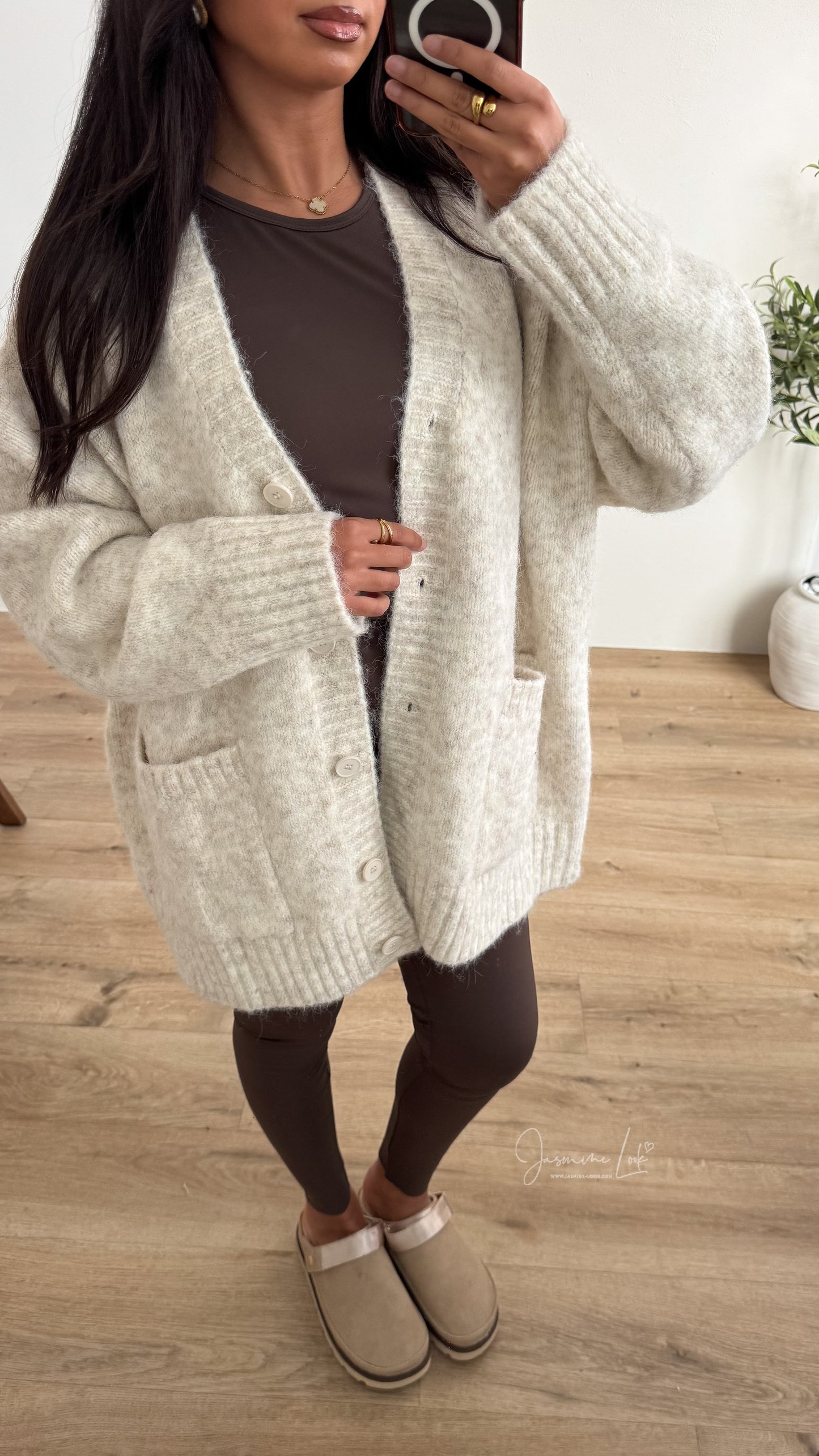 Gilet Maxi | Beige