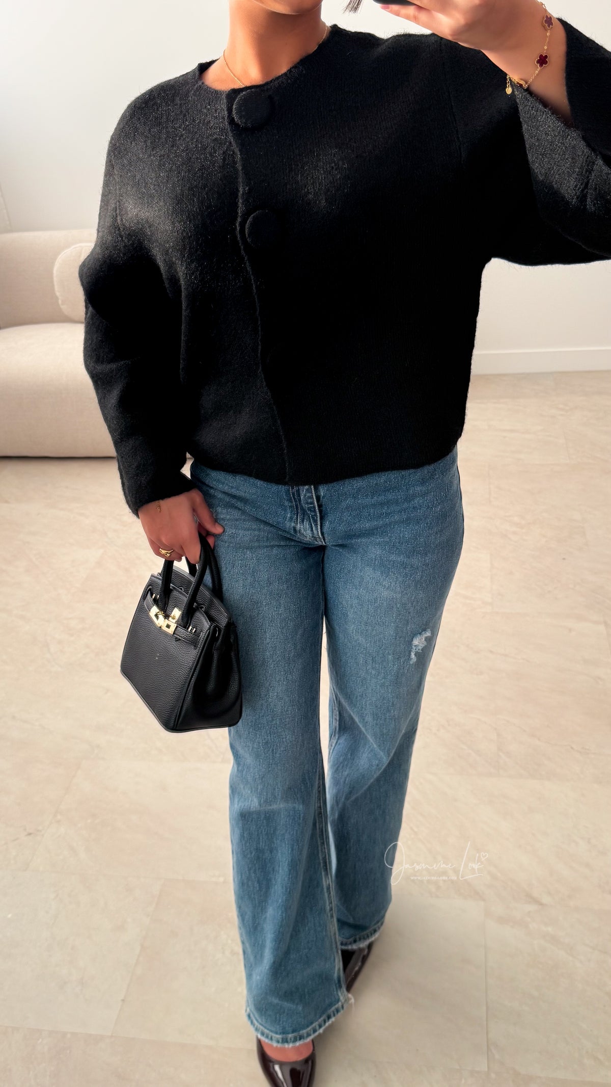 Cardigan Sylia | Noir