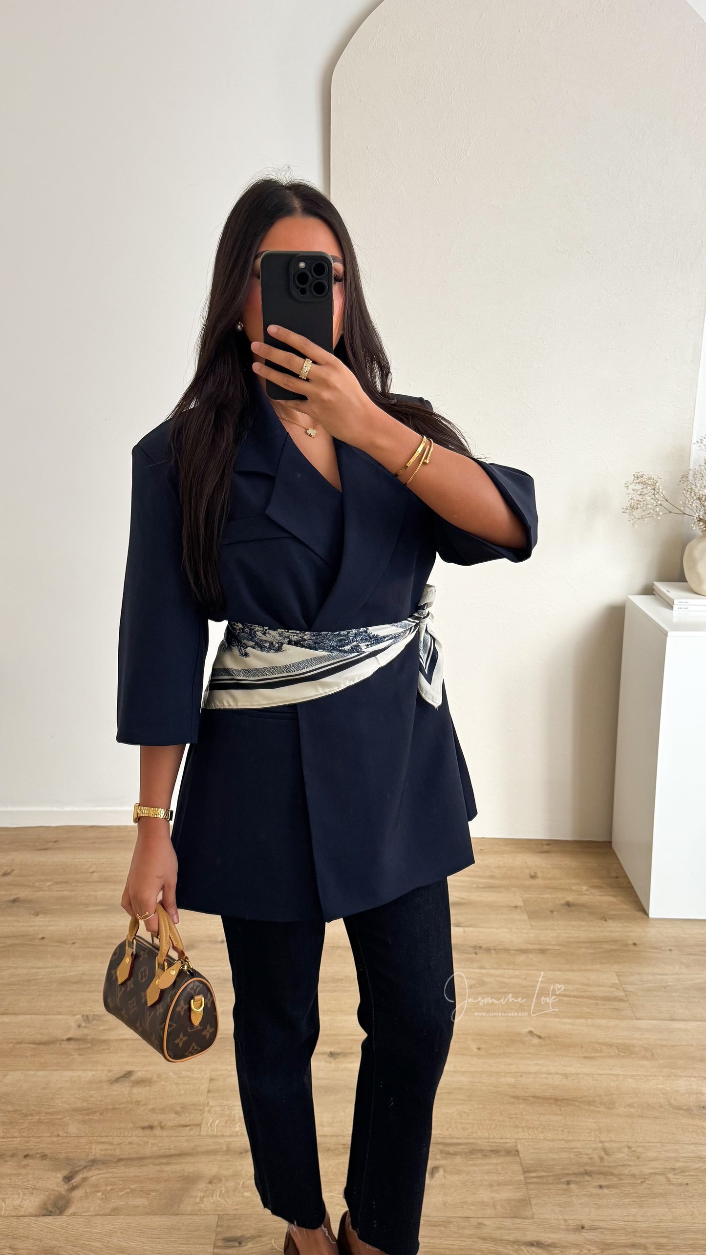 Foulard Christian | Marine