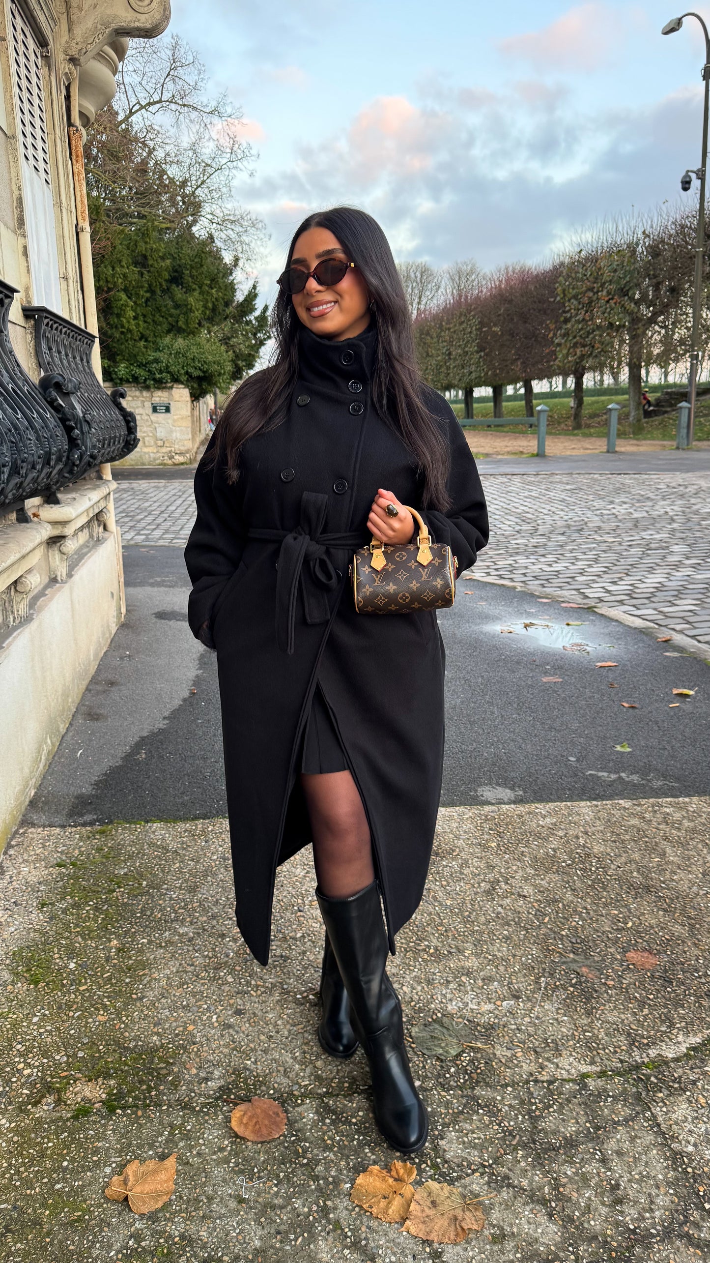 Manteau Button | NOIR