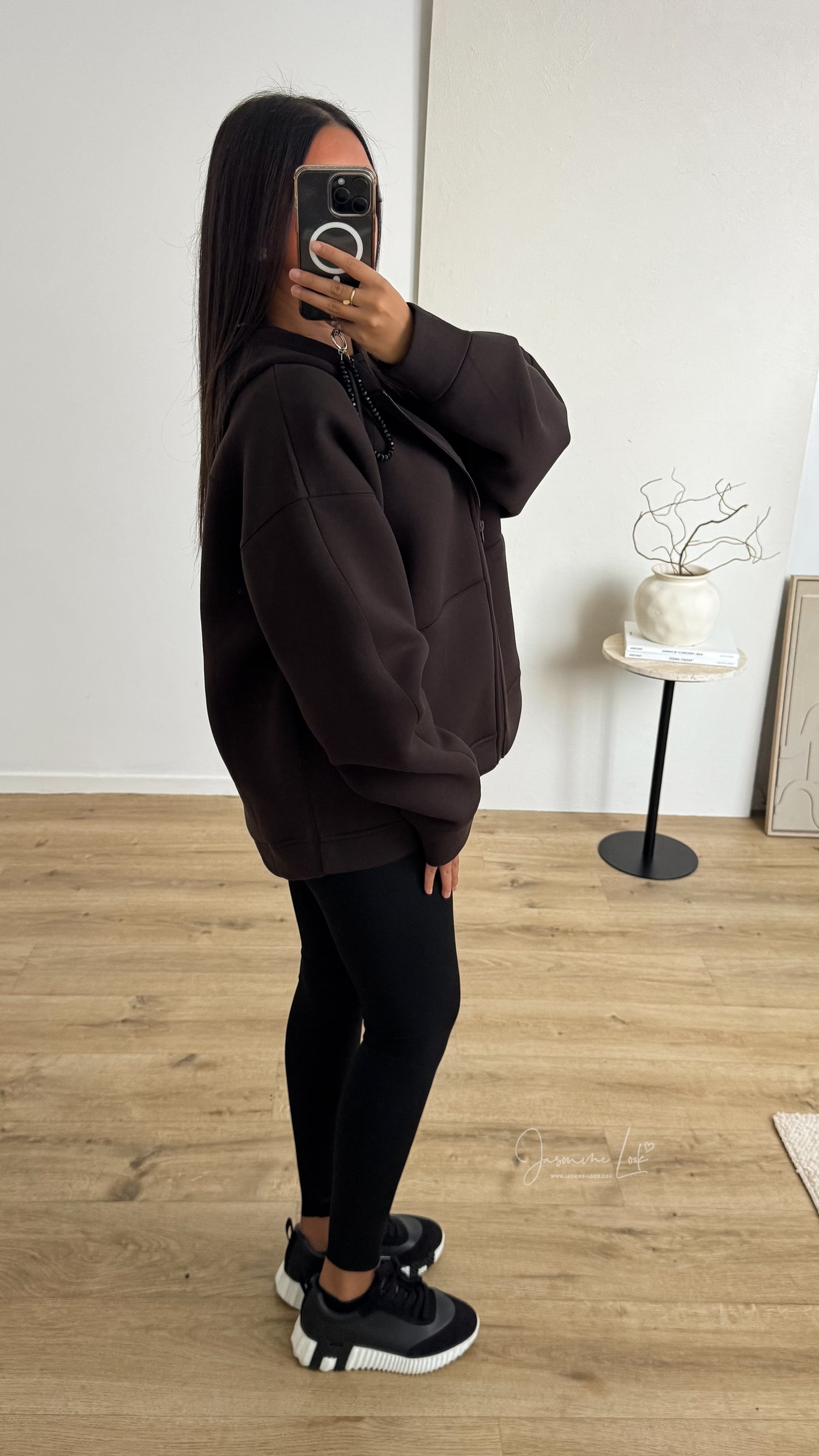 Veste Tech Marron