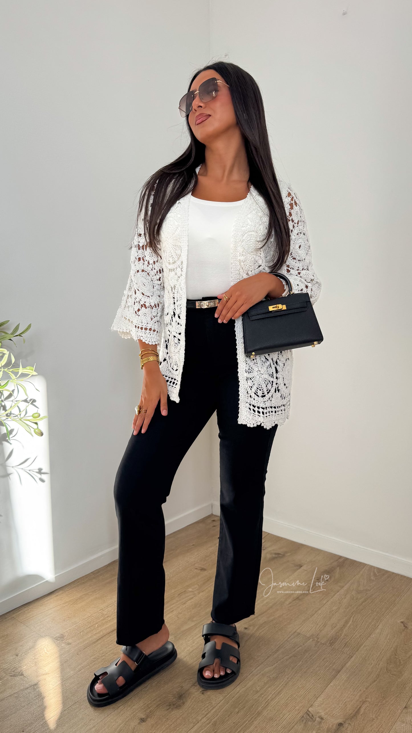 Gilet crochet Bianca