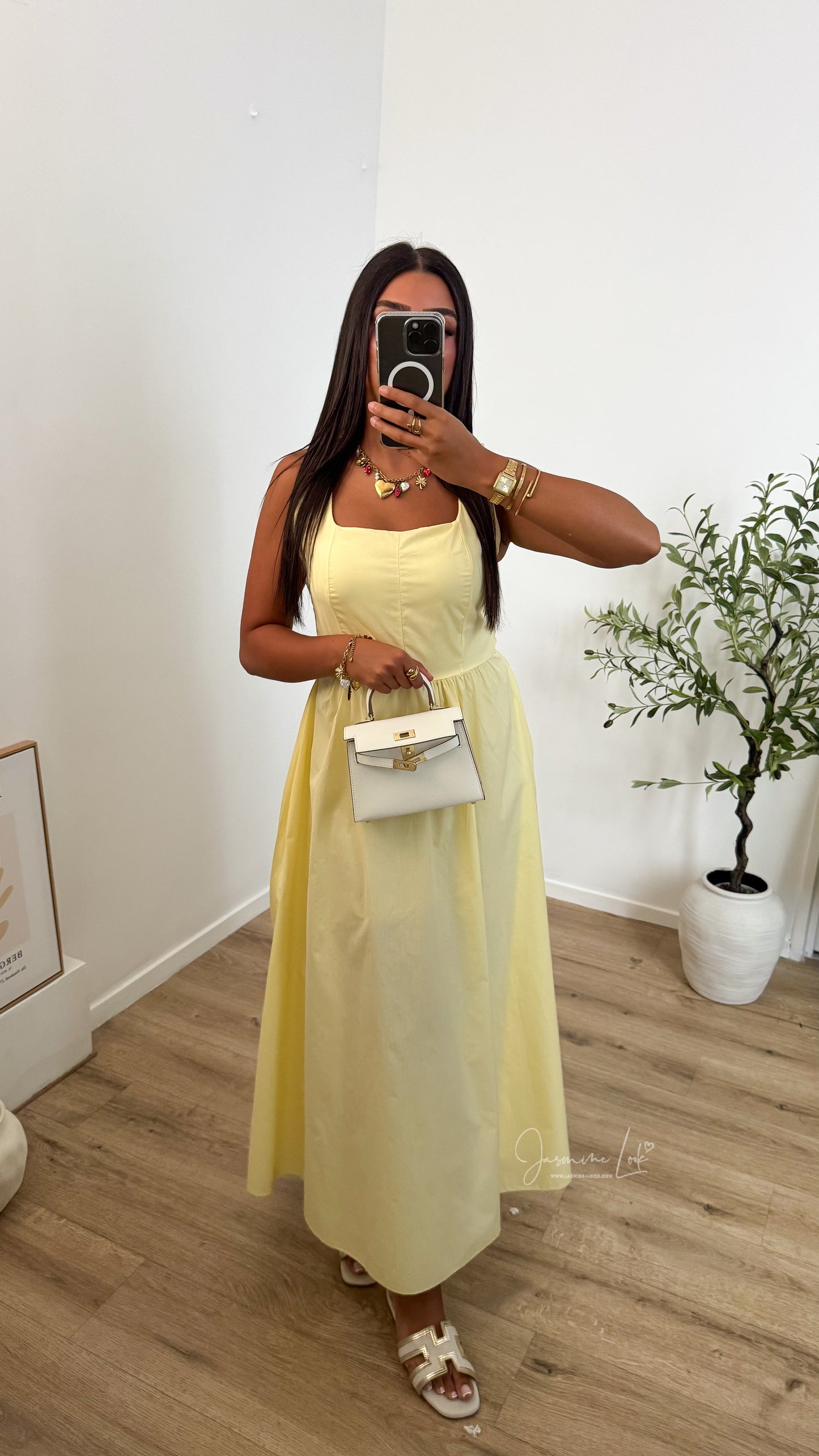 Robe Roma Jaune pale